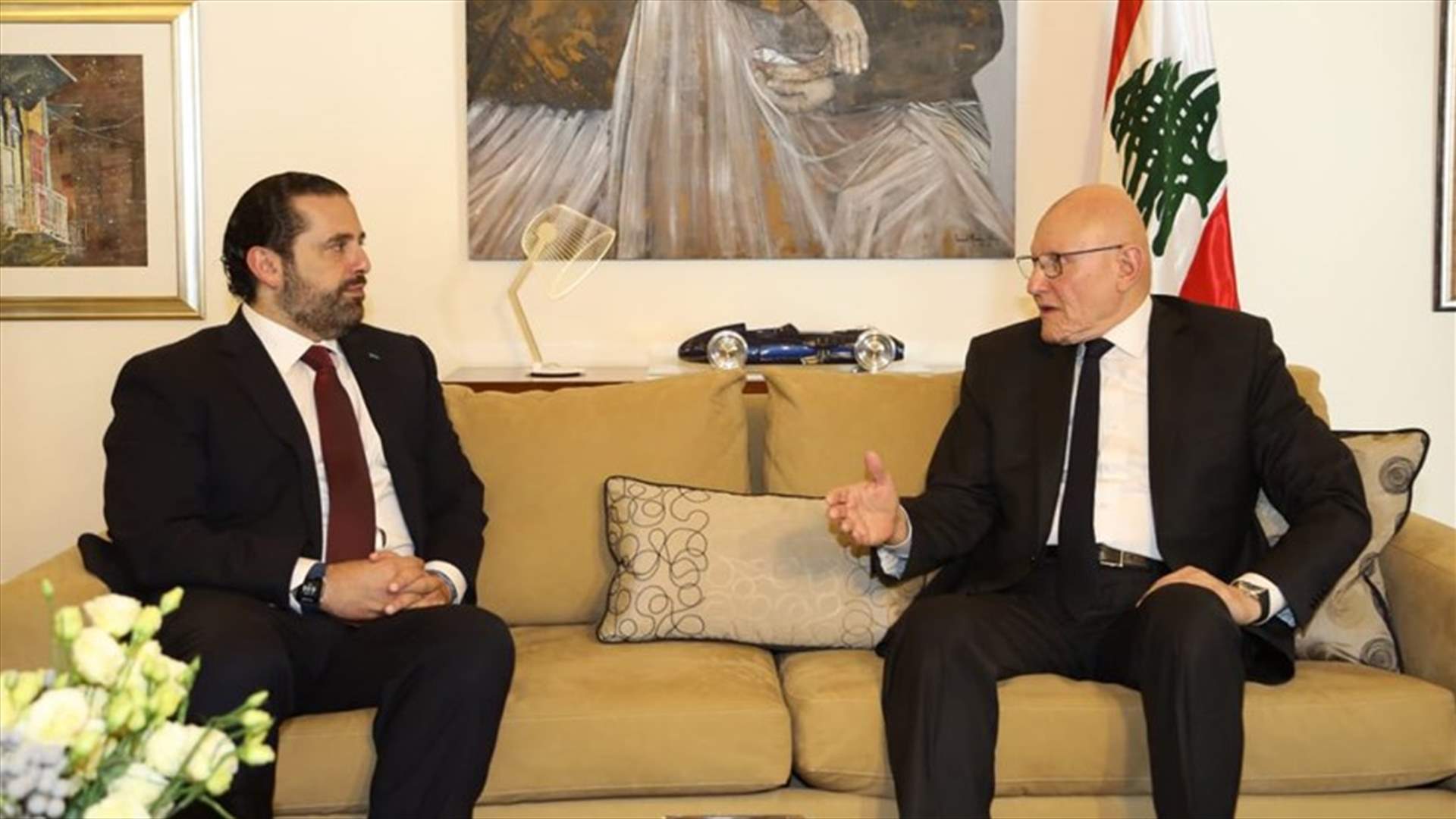 الحريري بعد لقائه سلام: المرحلة المقبلة دقيقة وعلينا الاسراع في تشكيل الحكومة