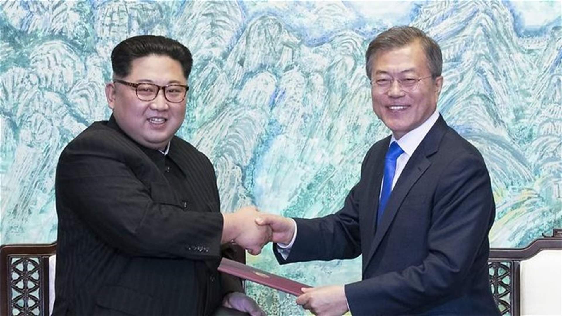 رئيس كوريا الجنوبية التقى زعيم كوريا الشمالية اليوم