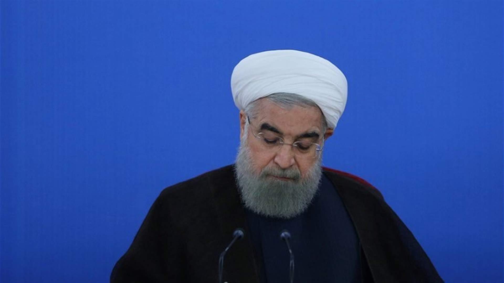 Rouhani to Aoun: Lebanon stands on the forefront in addressing the Zionist entity
