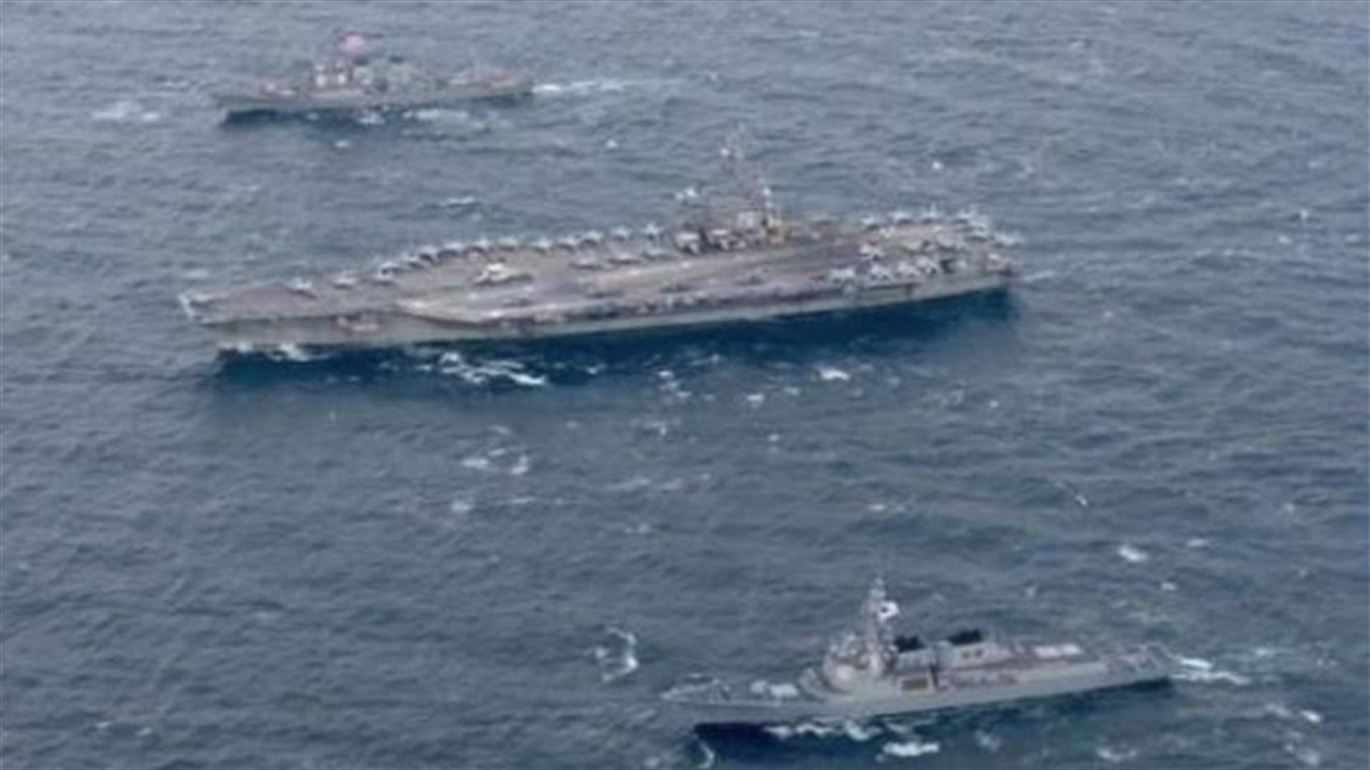 بكين تندد بوجود سفينتين اميركيتين في بحر الصين الجنوبي