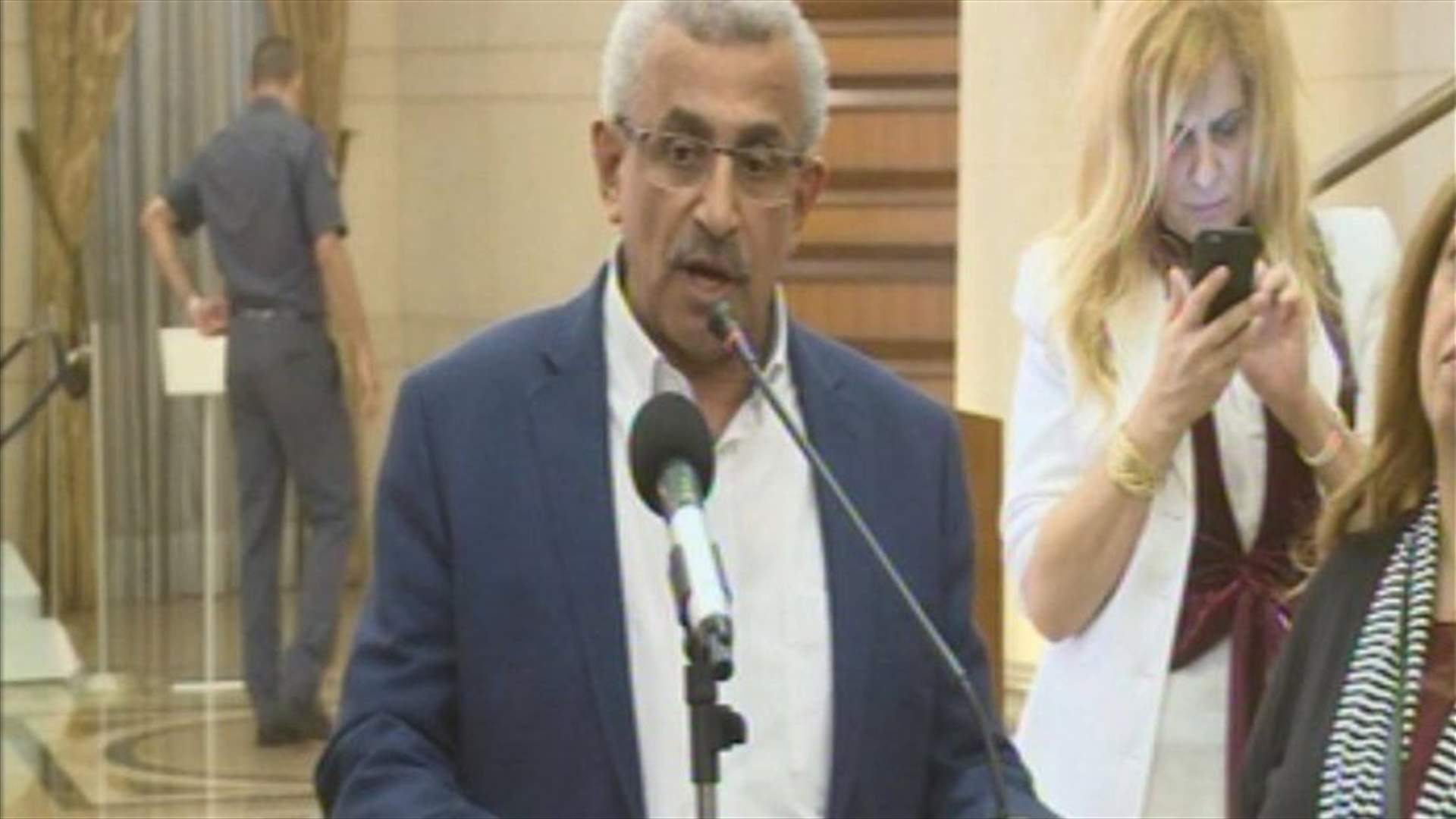 MP Osama Saad meets with Hariri, says not concerned with distribution of ministries