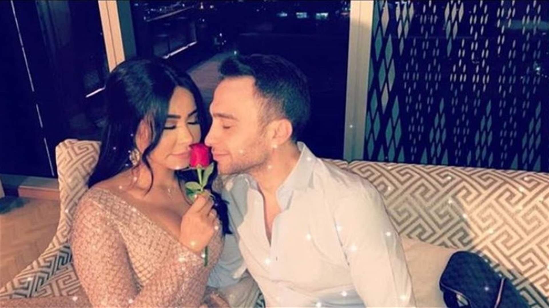 بالفيديو- شيرين تحتفل بعيد ميلاد حسام حبيب... "كل سنة وأنت نور عيني"