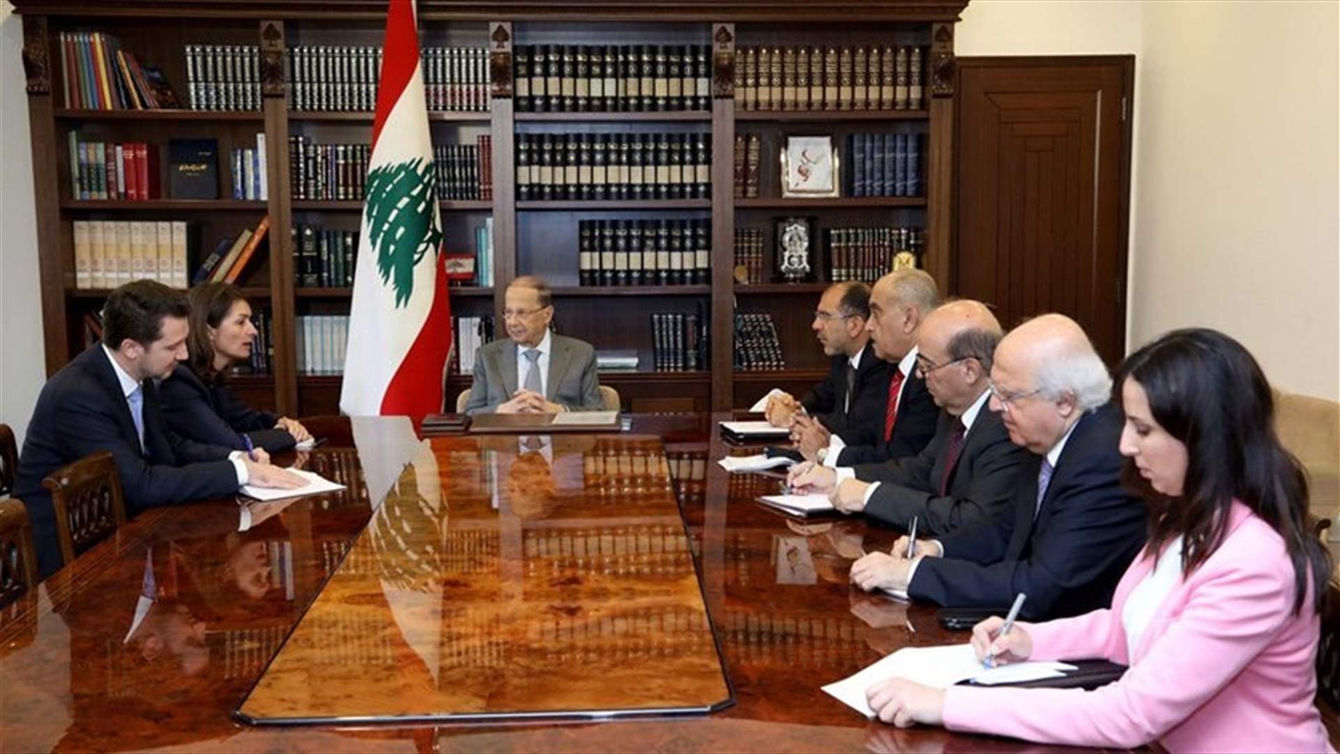 President Aoun says will not be tolerant with any corruption case