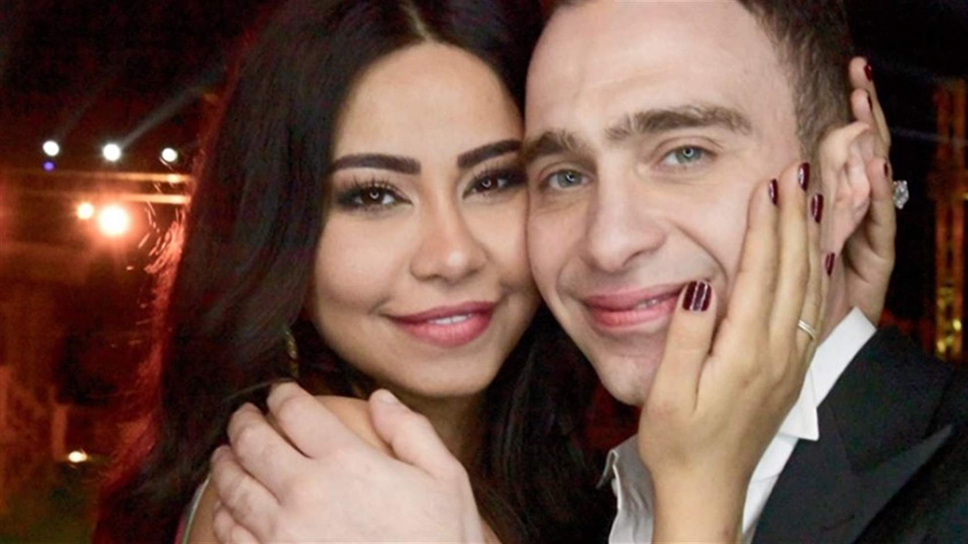 بالصورة- رسالة من والد حسام حبيب تحدث ضجةّ ... فهل شيرين عبد الوهاب حامل؟