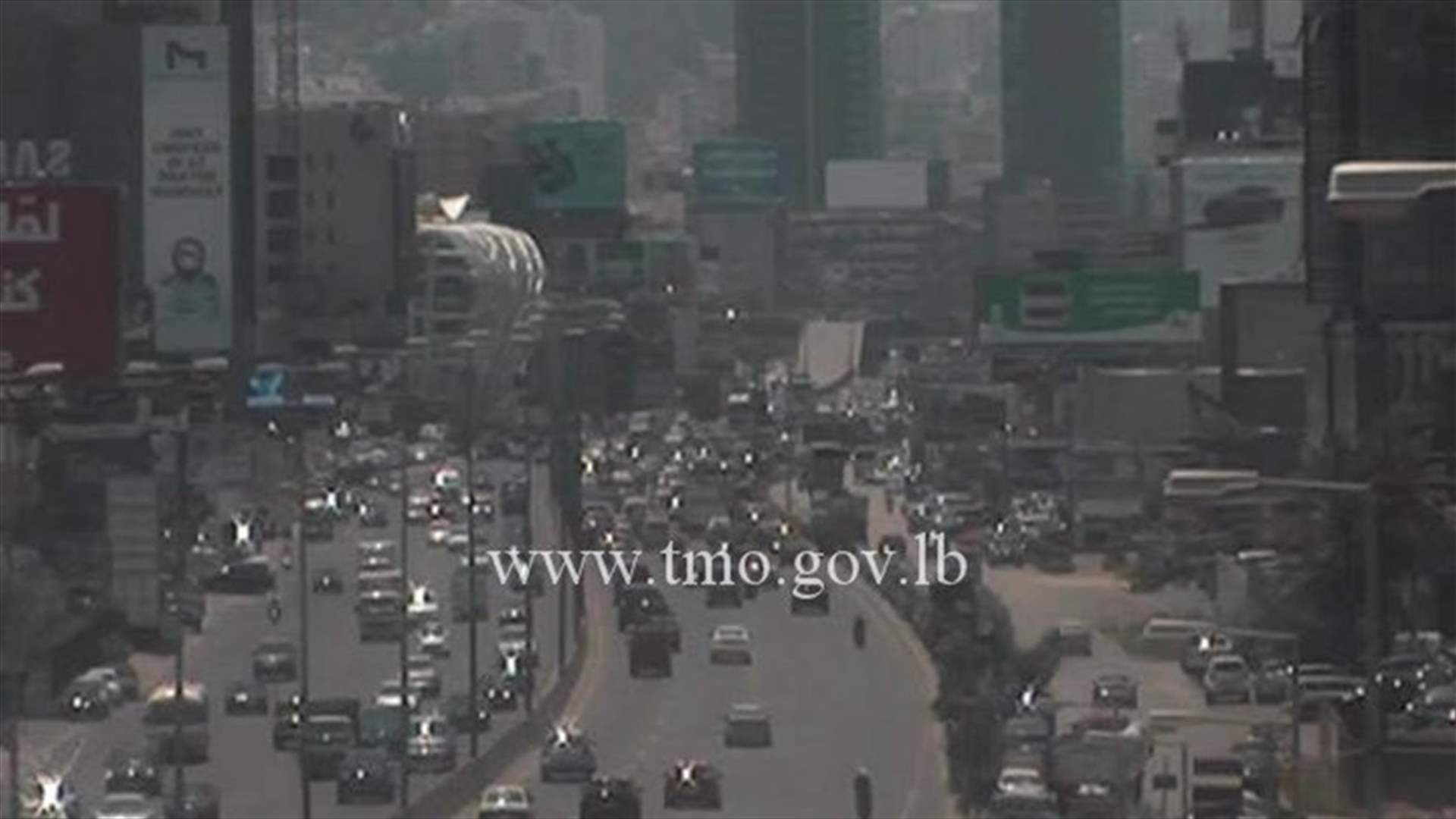 بالصور – حركة المرور كثيفة من الضبية باتجاه انطلياس وصولا الى جل الديب
