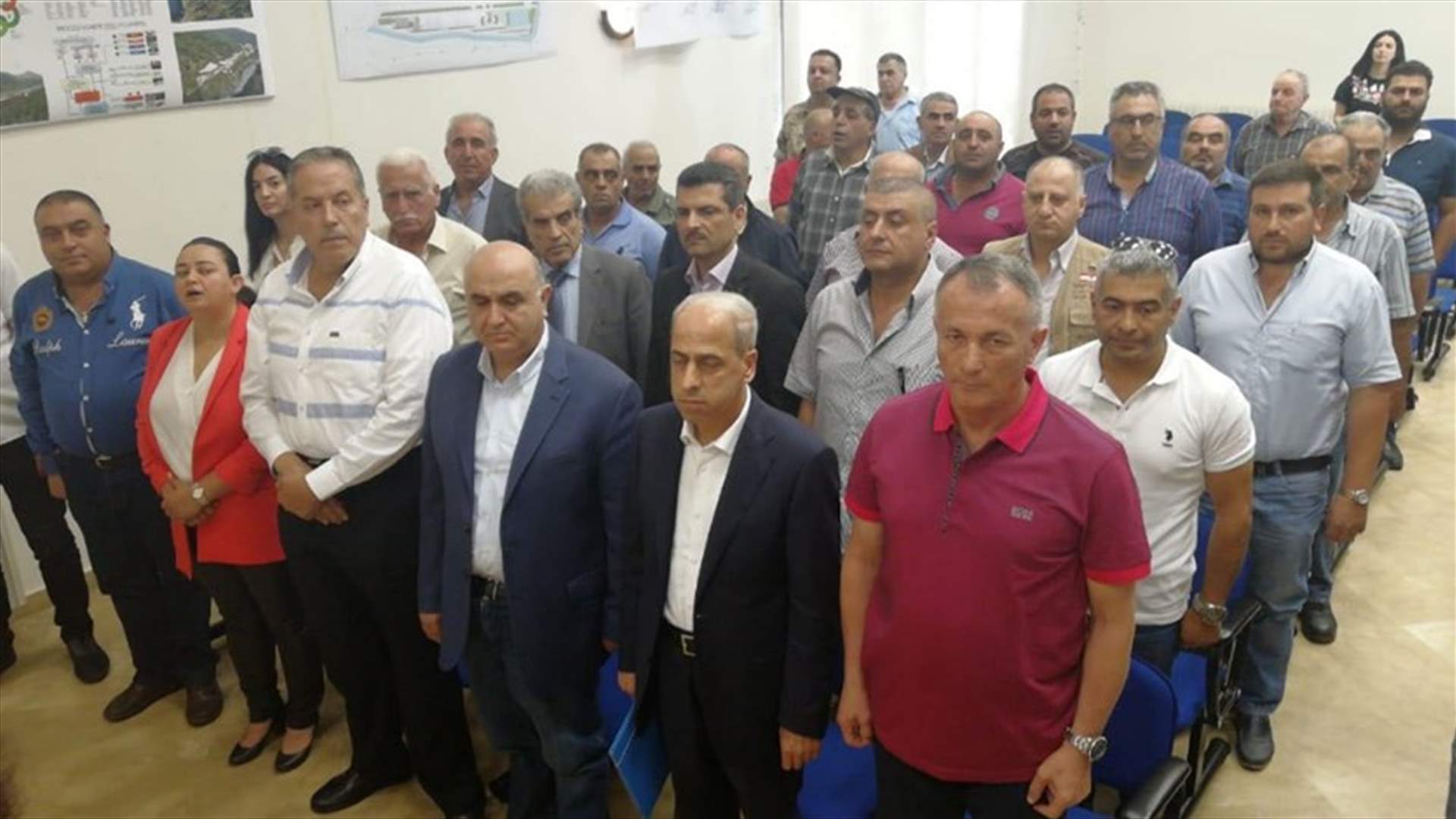خير تفقد أضرار العاصفة في جرود كسروان وجبيل