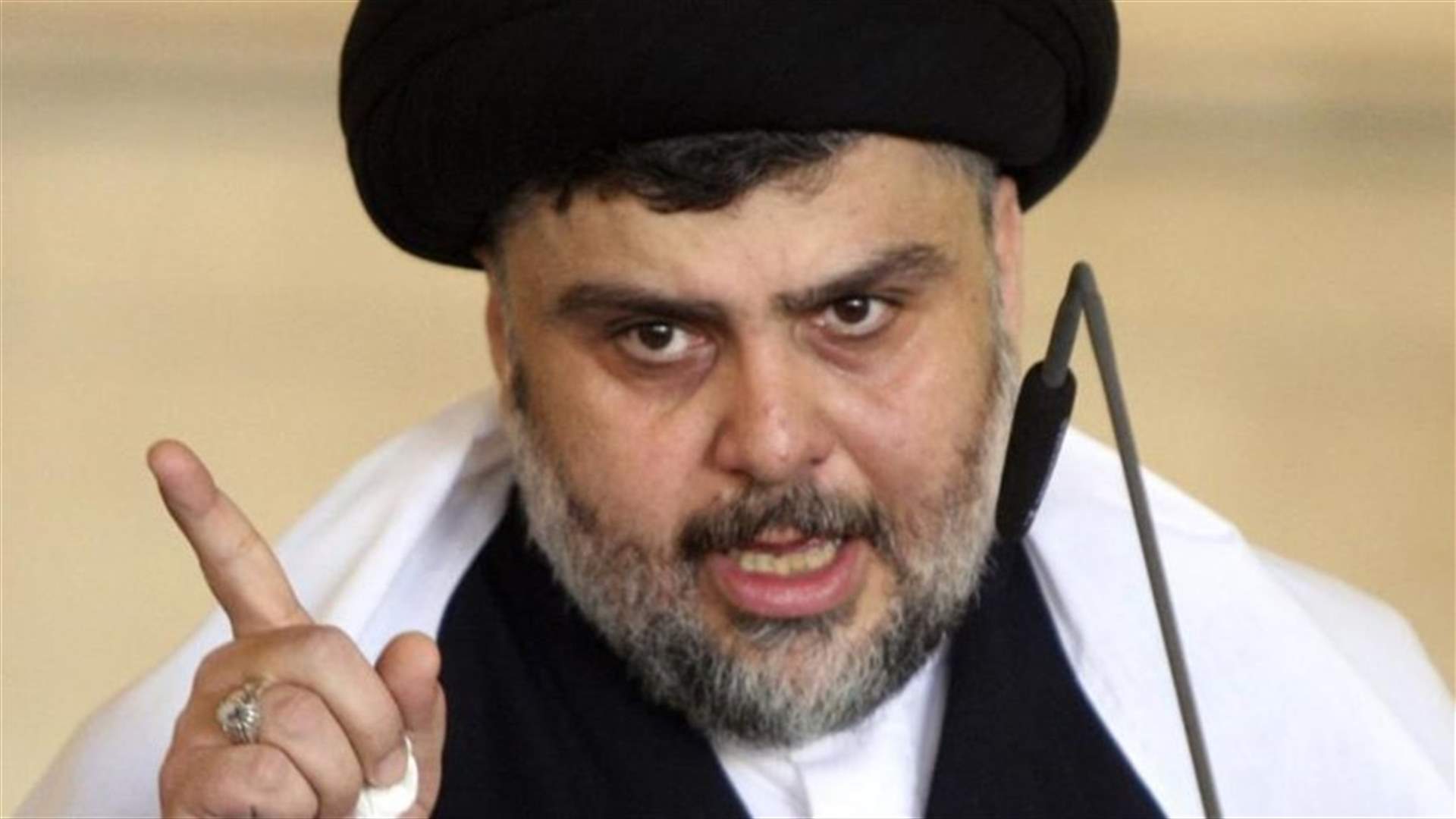 الصدر يدعو لنزع السلاح في العراق