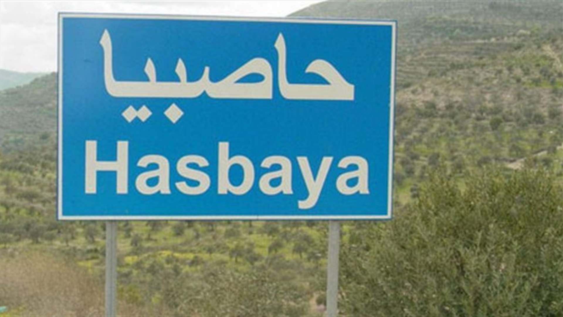 العثور على بالون هوائي عليه كتابات عبرية في حاصبيا