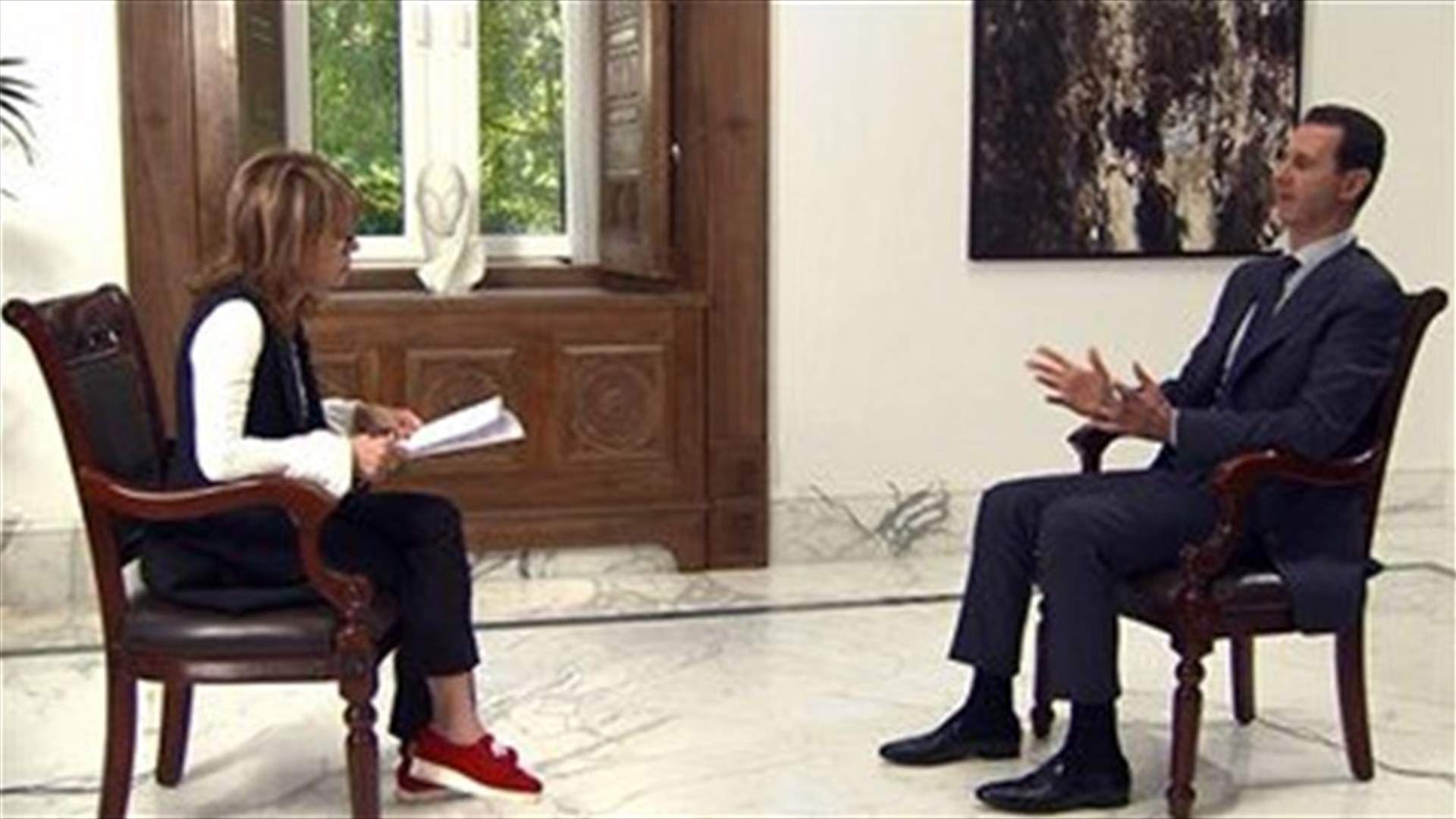 Syria's Assad denies Russia makes decisions for him - interview