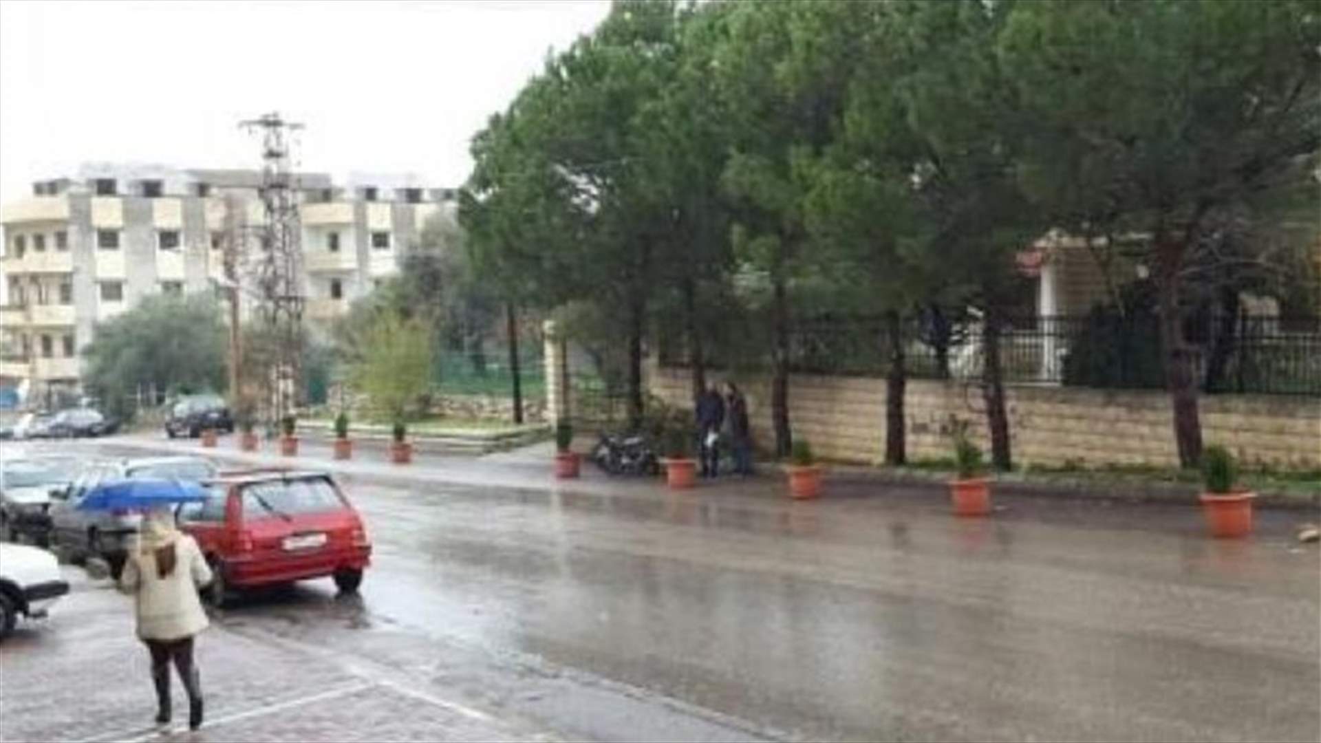 انزلاقات على طرقات الشوف...
