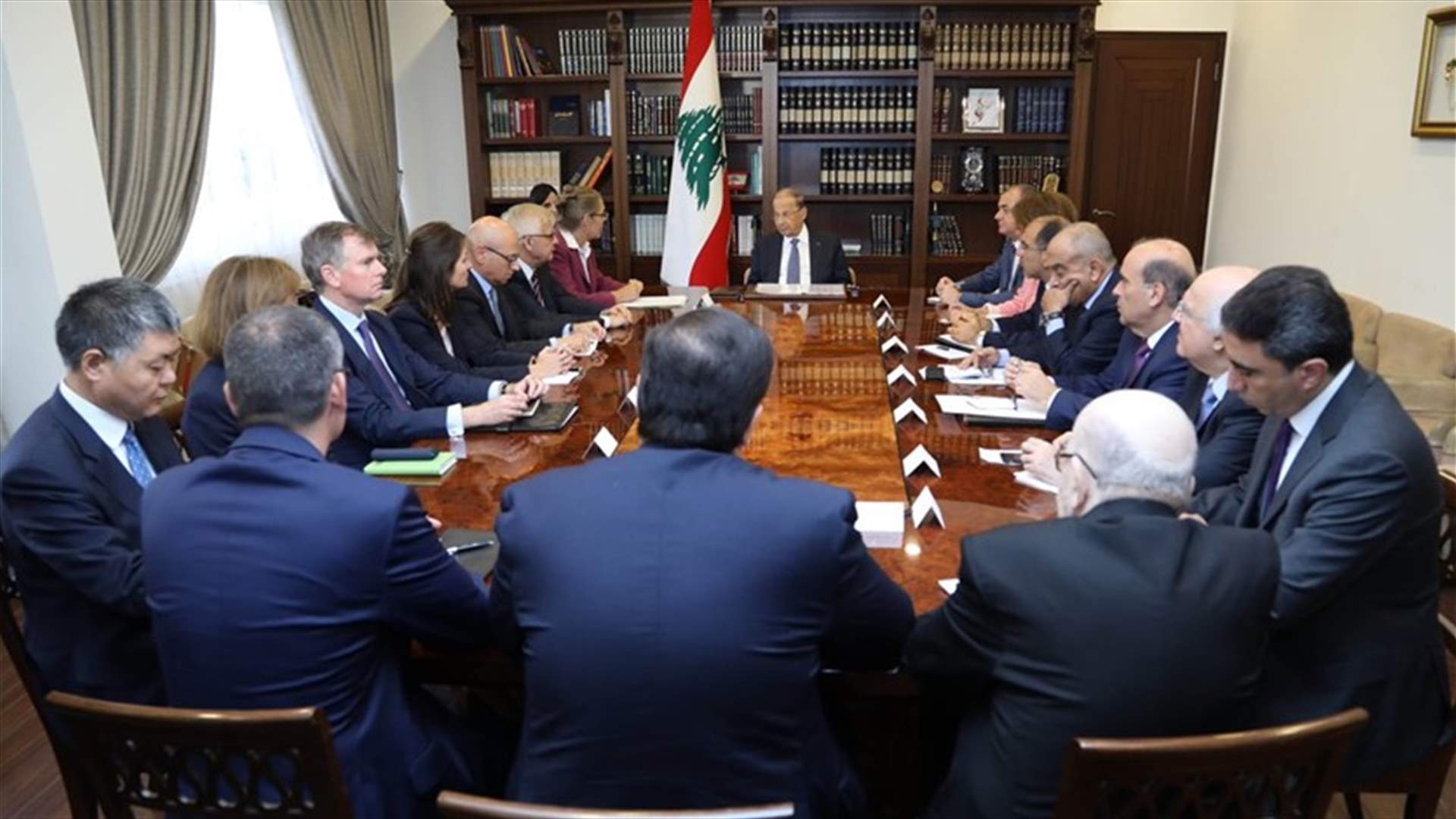 الرئيس عون: عودة النازحين السوريين الى بلادهم لا يمكن ان تنتظر الحل السياسي للازمة السورية