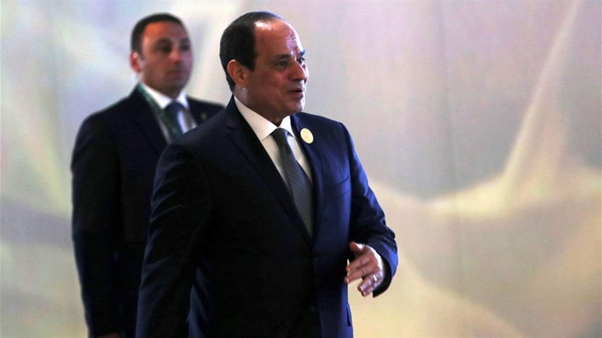 Egypt changes key government posts for Sisi's second term