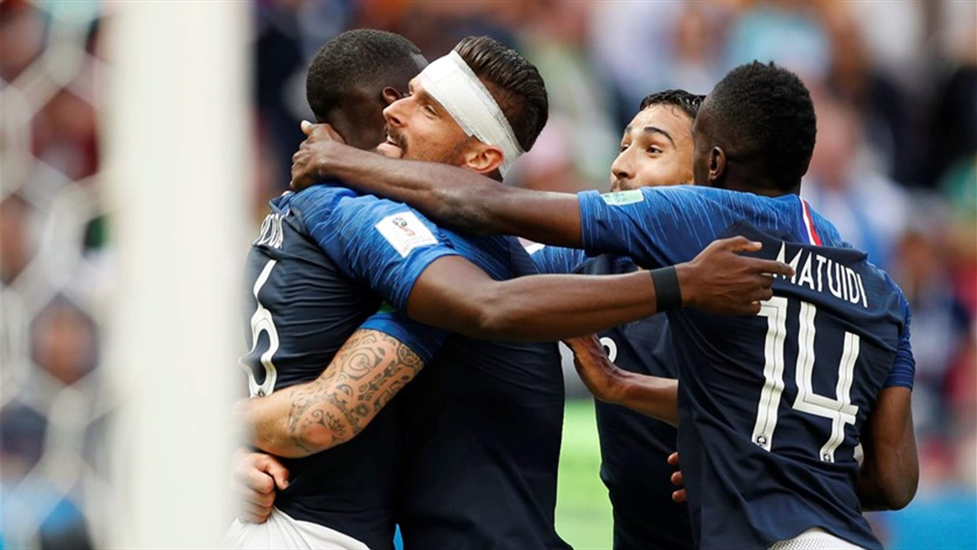 بوغبا يمنح فرنسا الفوز 2-1 والتكنولوجيا تلعب دورا كبيرا