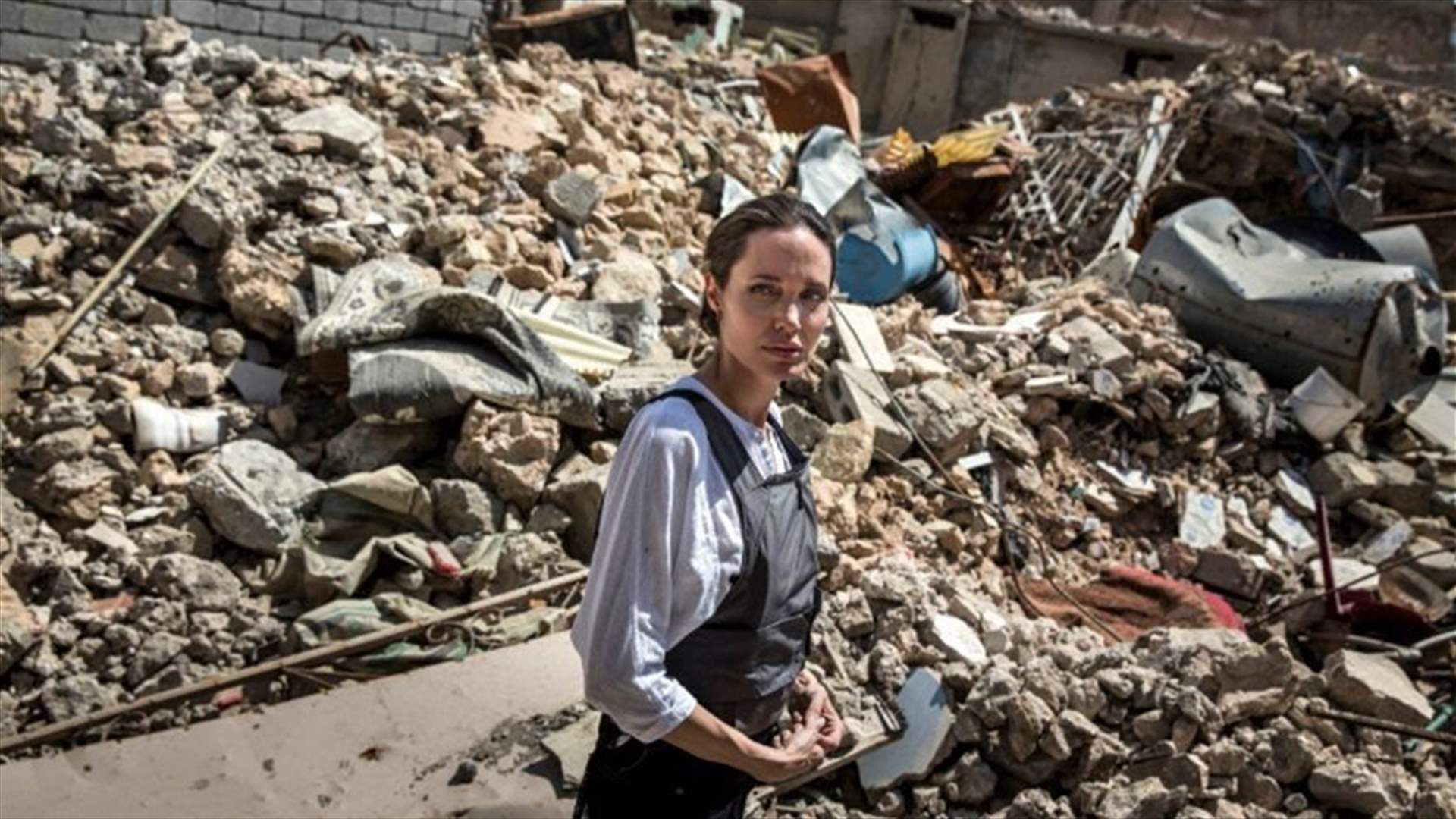 UN special envoy Jolie meets Syrian refugees in northern Iraq