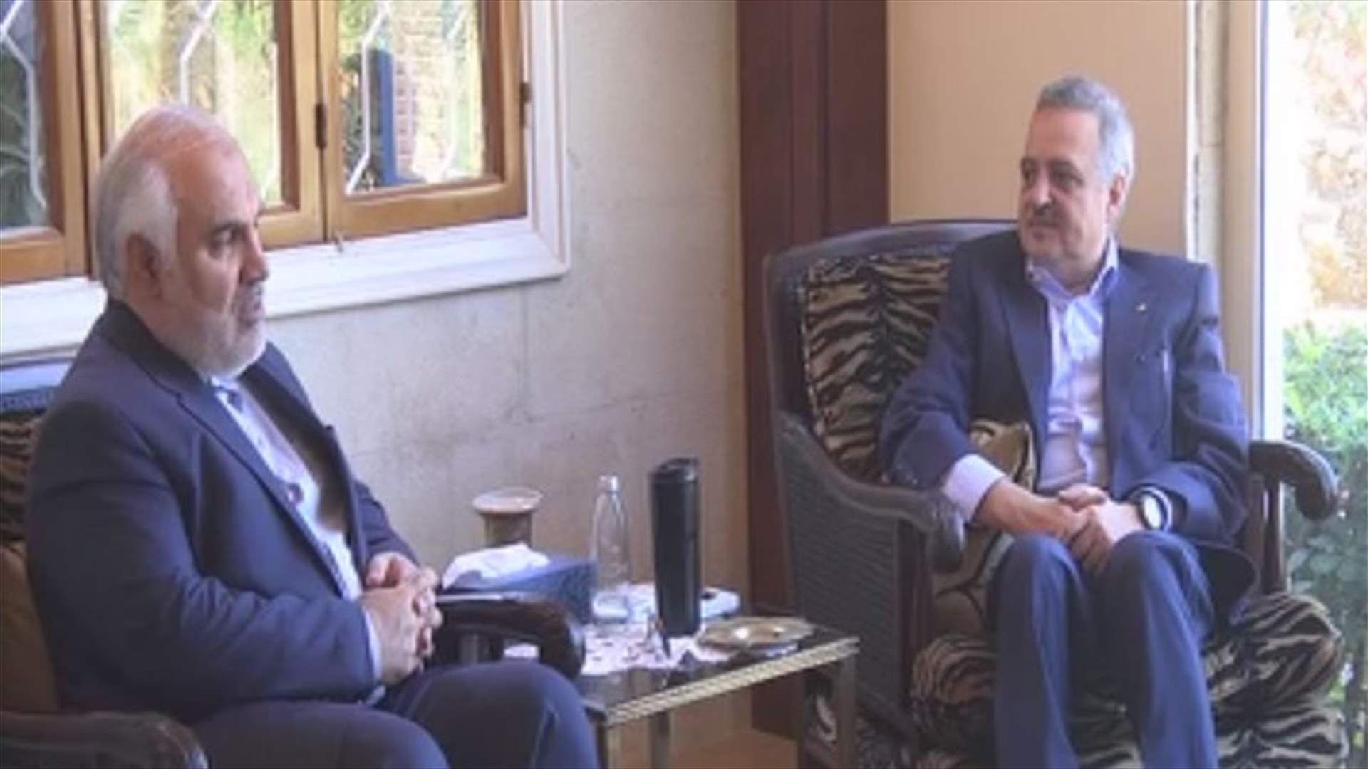 السفير الايراني يستكمل زياراته الوداعية على المسؤولين اللبنانيين