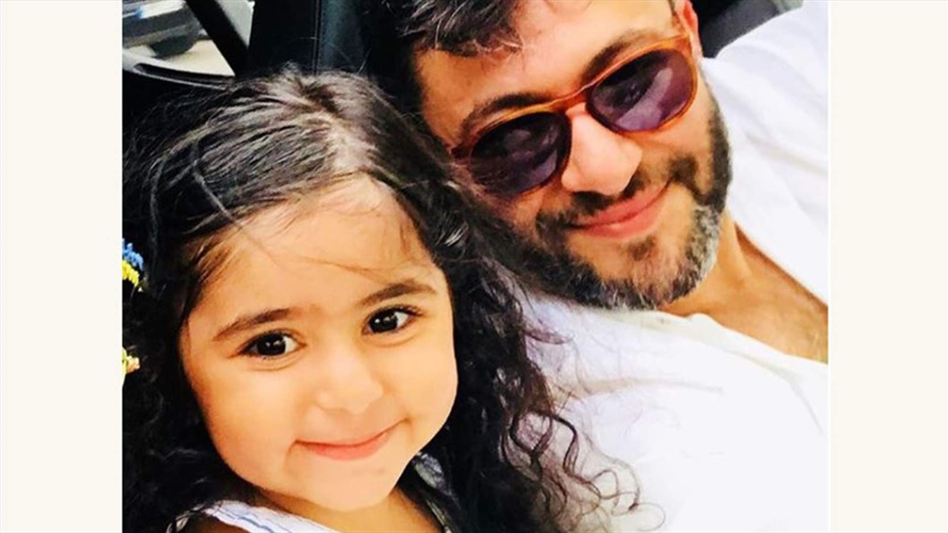 بالفيديو- ابنة زياد برجي تغني "قمرة"... وهكذا عبّر عن سعادته بها!