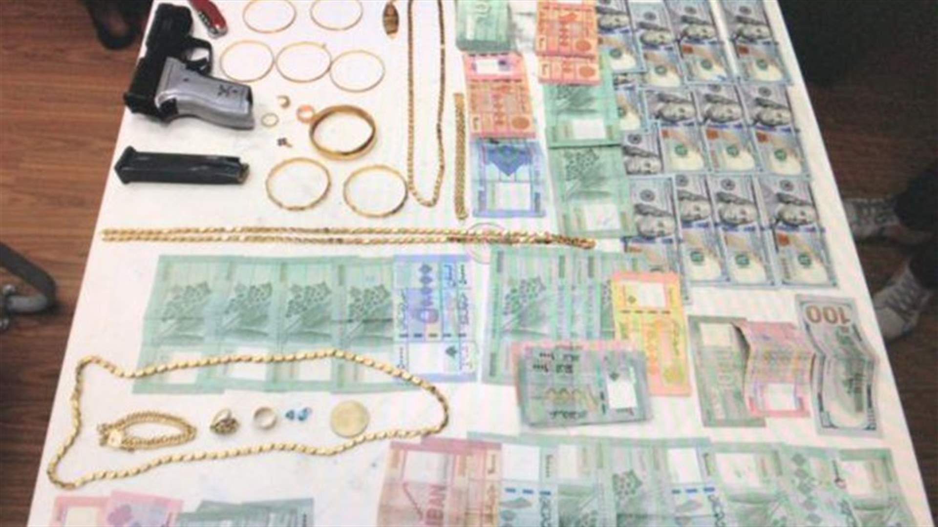 بالصورة - شعبة المعلومات توقف عصابة سلب بقوة السلاح في أقل من 48 ساعة