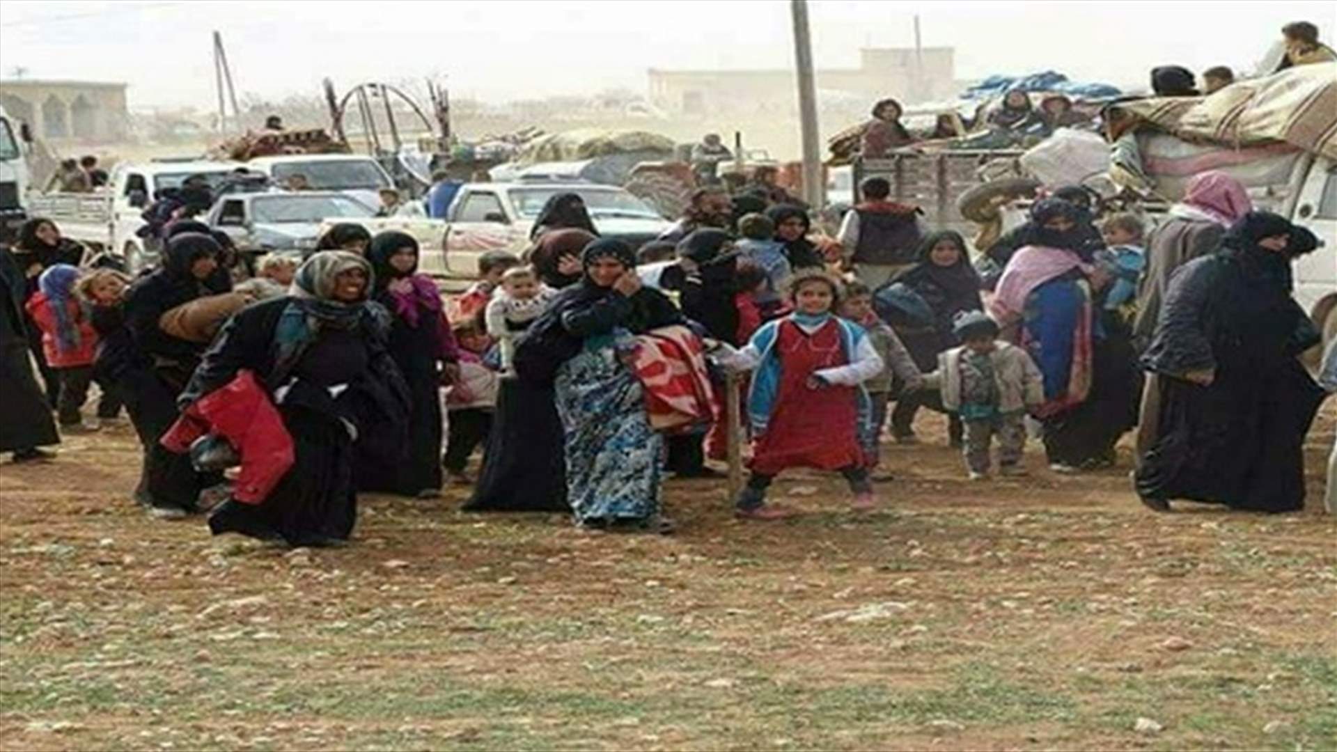 نزوح آلاف المدنيين هرباً من القصف جنوب سوريا
