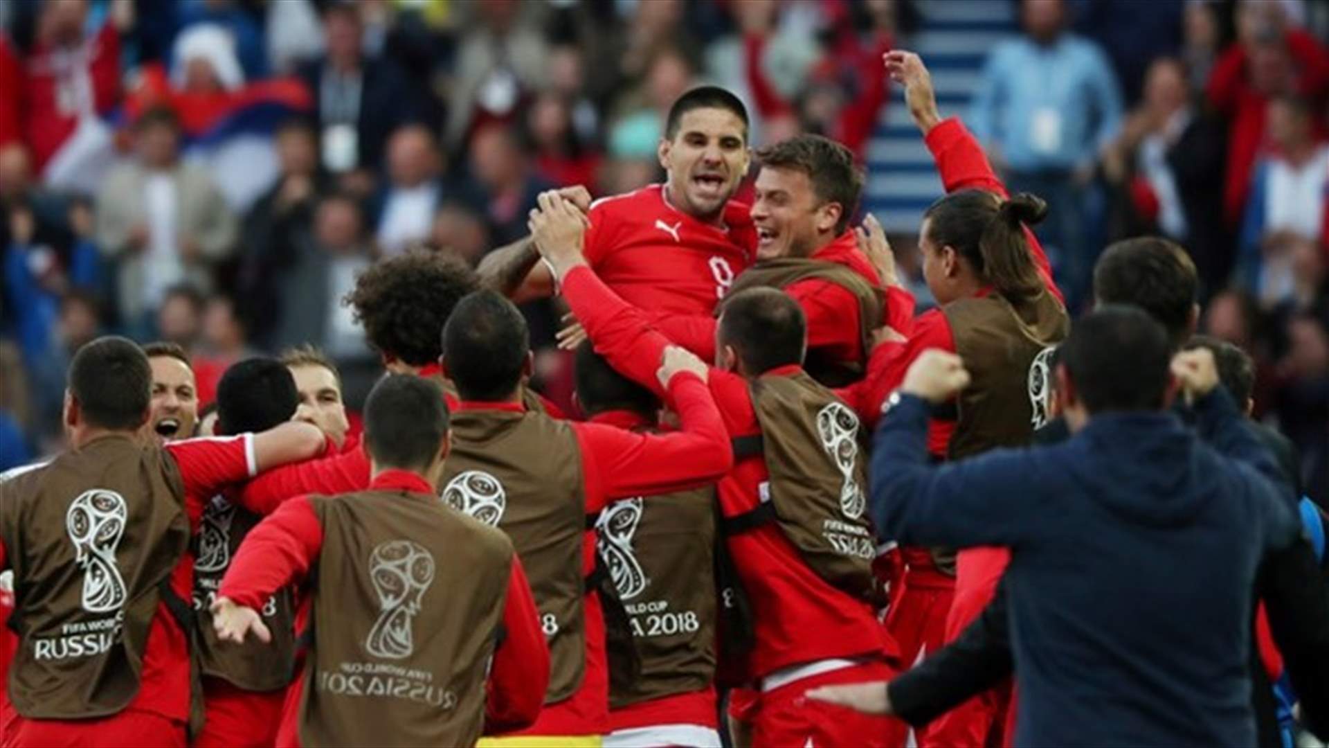 بعدما قلبت تأخرها الى تقدم... سويسرا تسقط صربيا بنتيجة 2-1