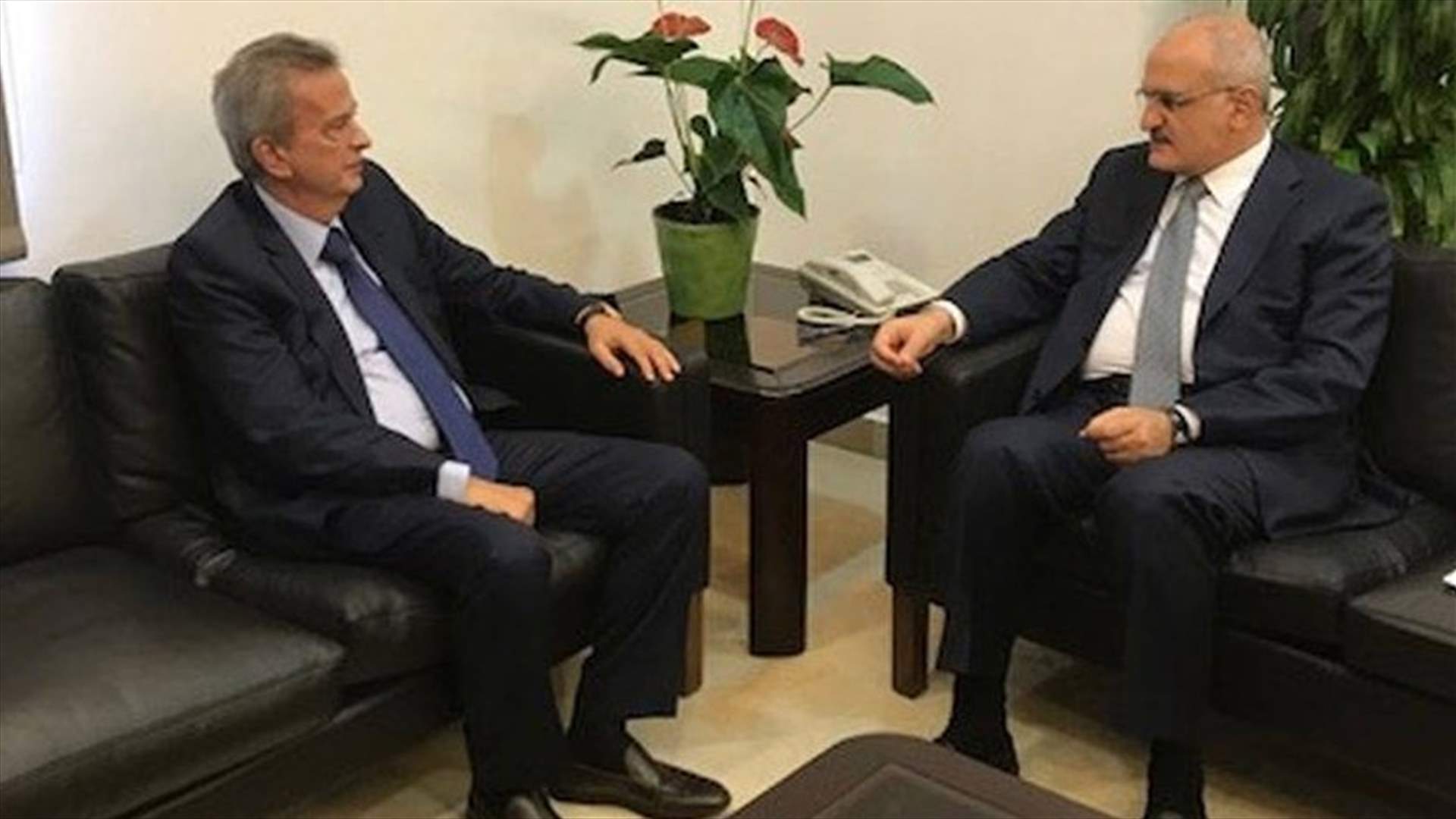 حسن خليل عرض الوضع المالي مع سلامة...الامور المالية مضبوطة