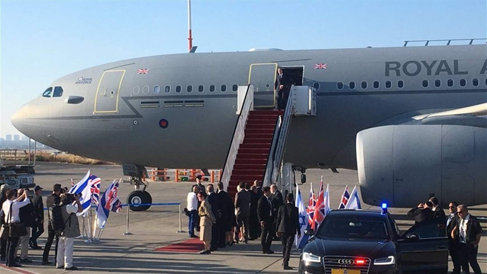Prince William starts first British royal visit to Israel, Palestinian Territories