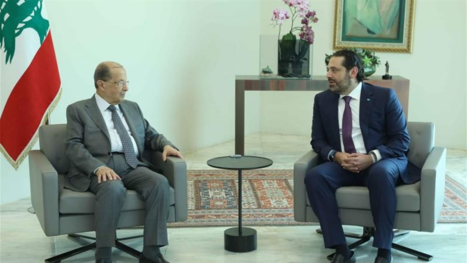 الحريري من بعبدا: الحكومة ستكون من 30 وزيرا... والتسوية مع الرئيس عون قائمة
