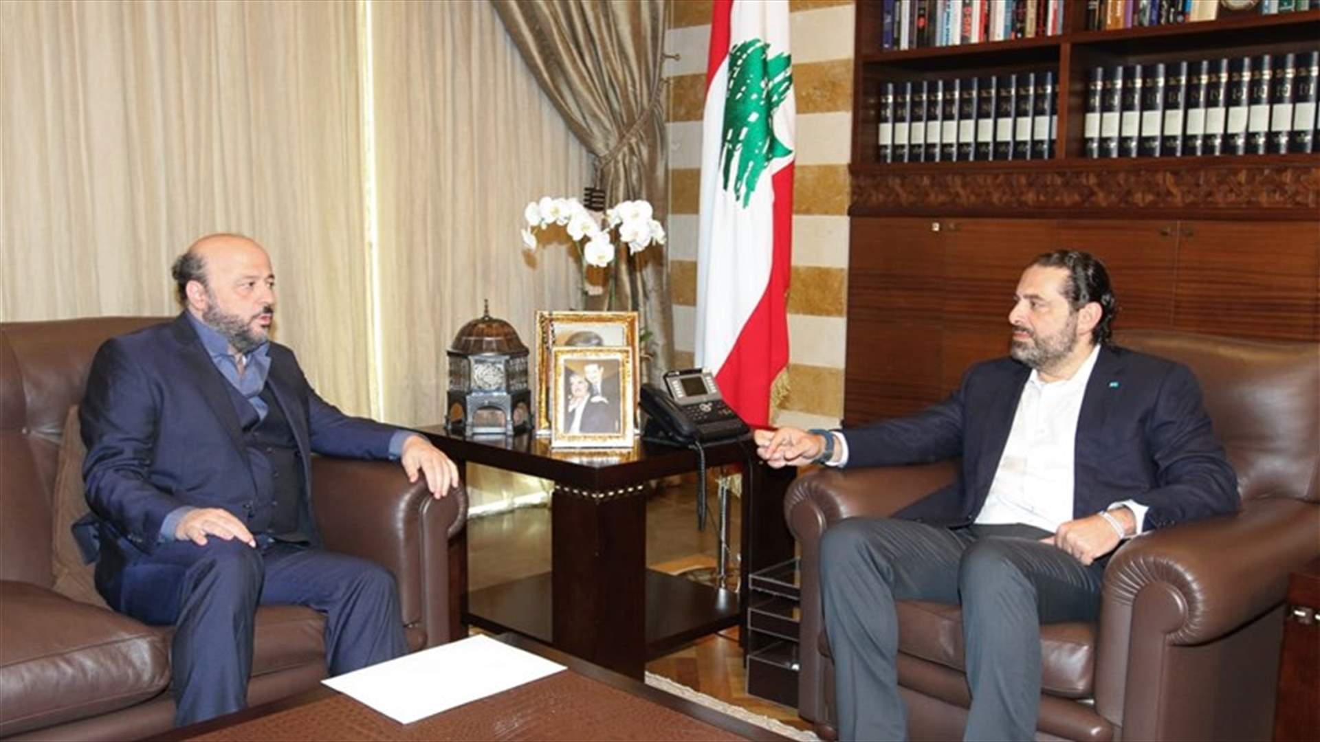 الرياشي بعد لقائه الحريري: الأجواء ممتازة