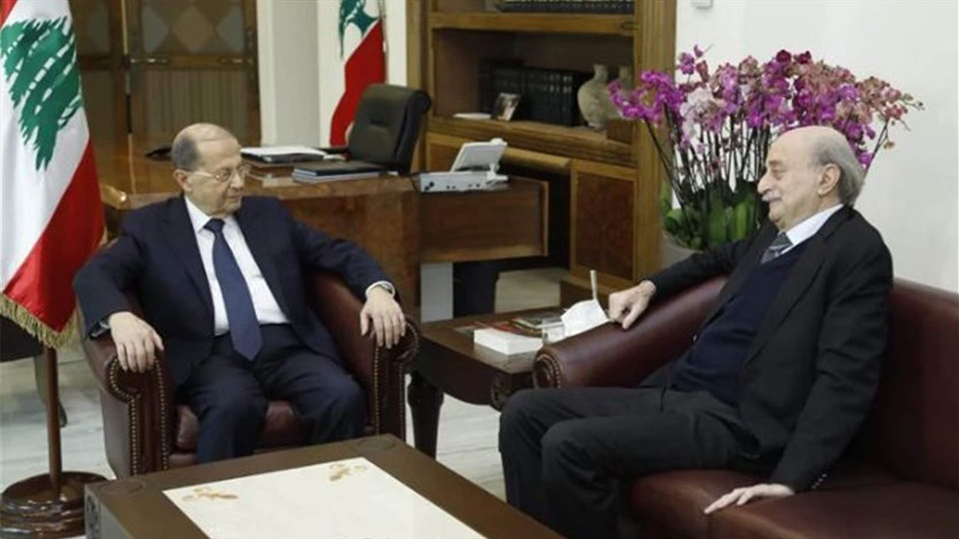 غدا...جنبلاط في بعبدا
