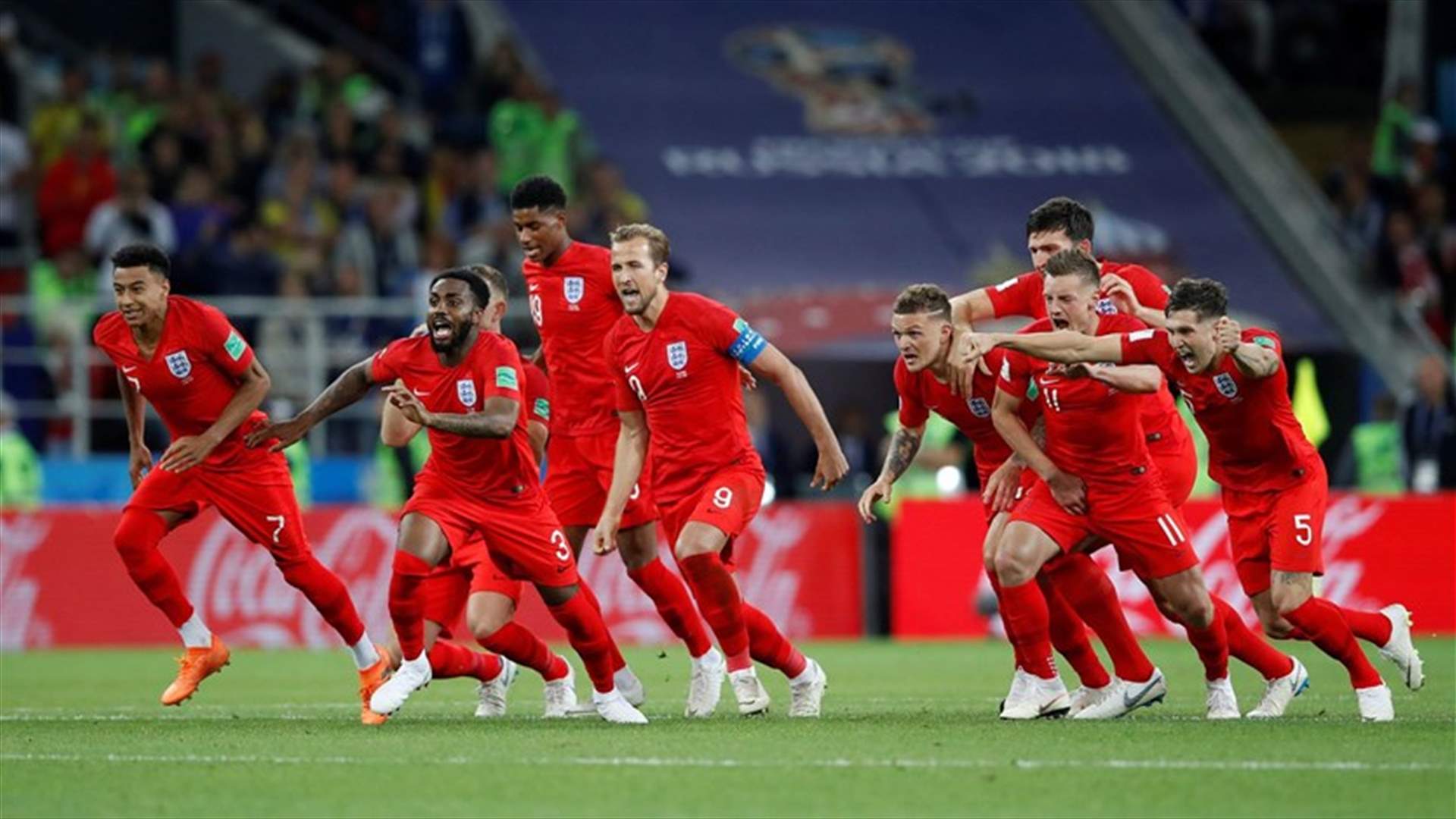 إنكلترا تهزم كولومبيا بركلات الترجيح وتبلغ دور 8 في كأس العالم