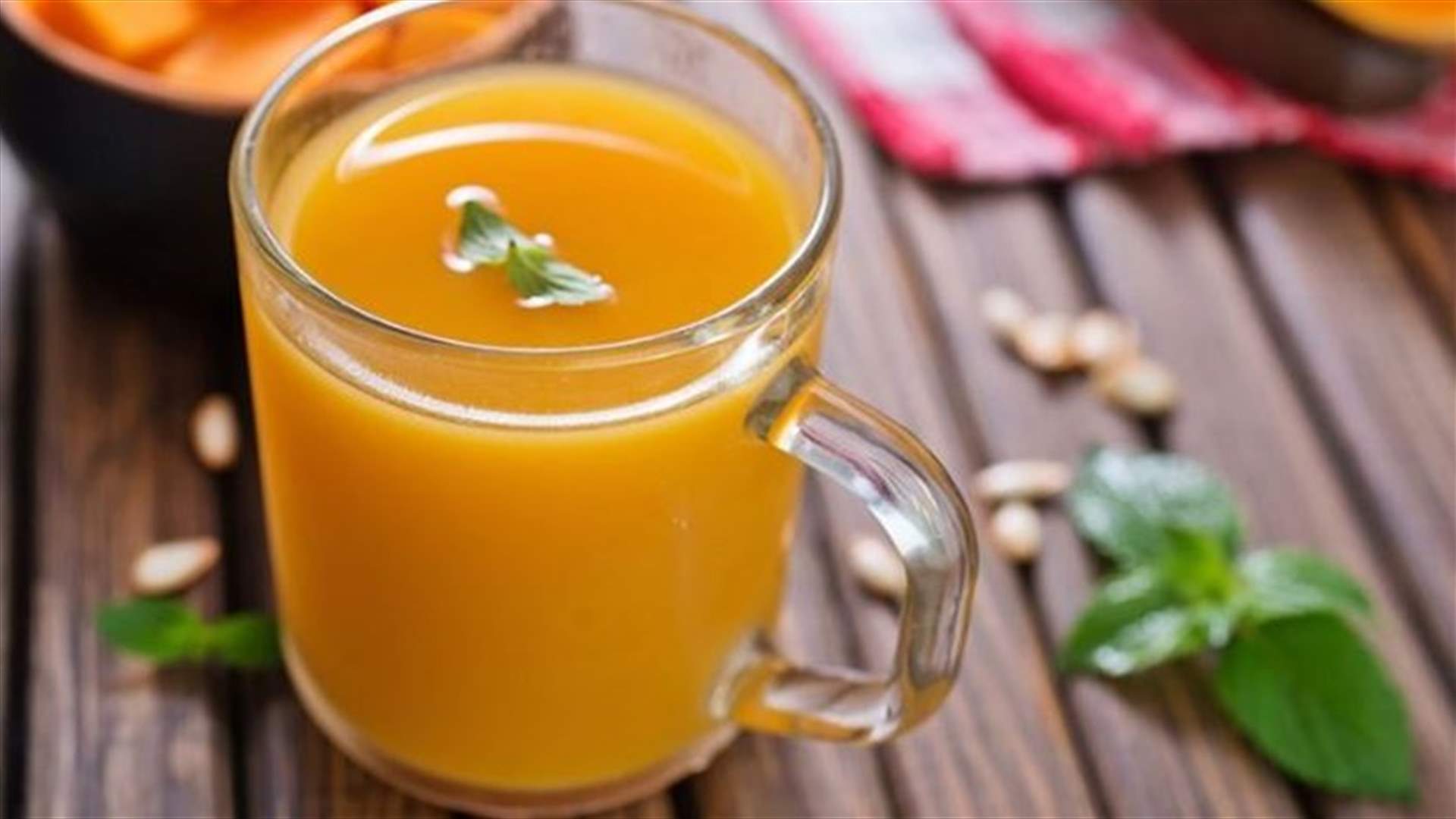 عصير طبيعي لعلاج الديدان المعوية