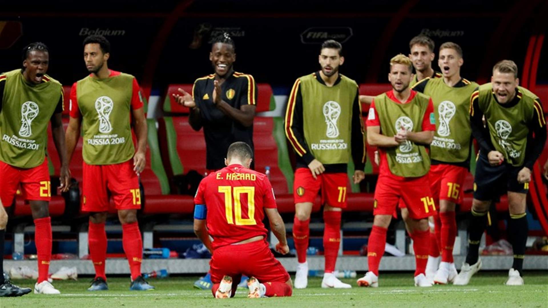 بلجيكا تفوز 2-1 وتطيح بالبرازيل من كأس العالم