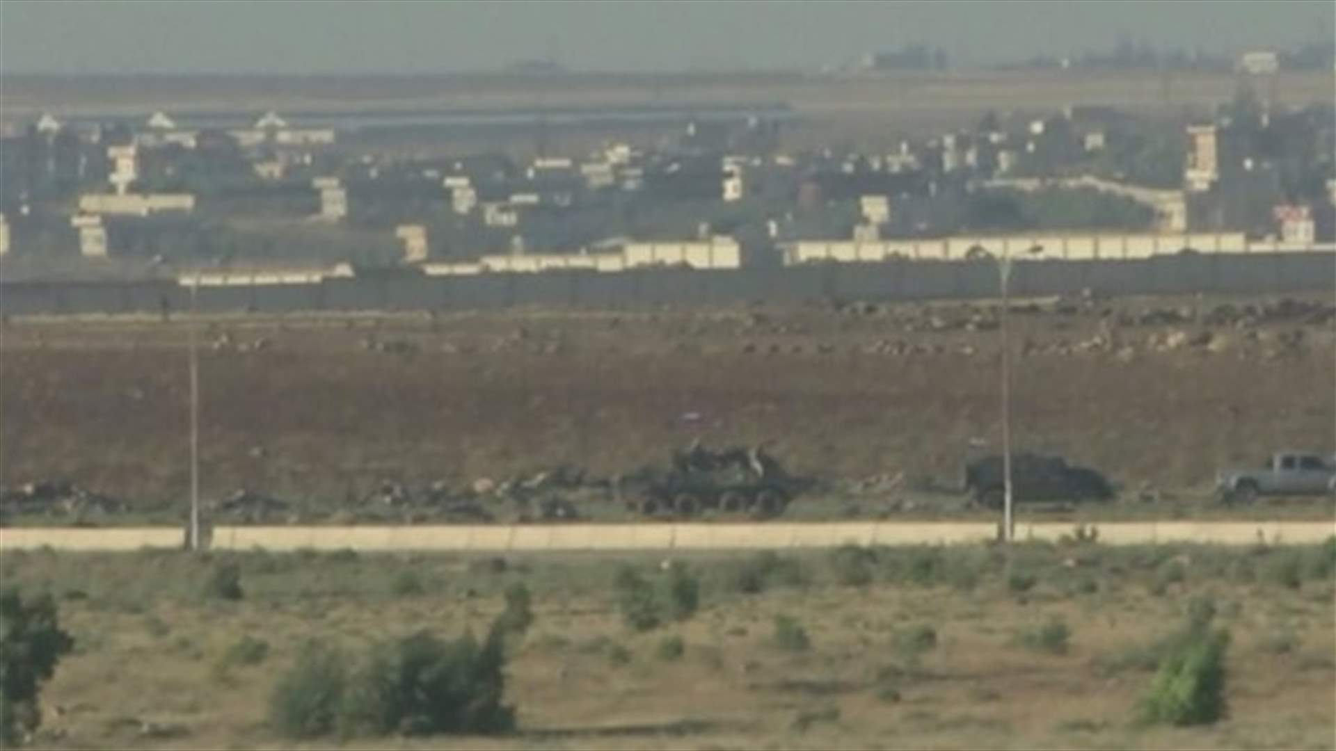 Syrian troops celebrate seizing Jordan border crossing