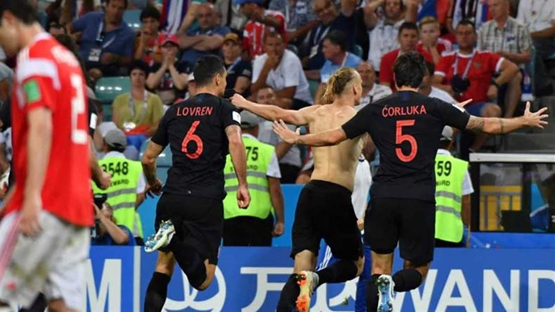 كرواتيا تقصي روسيا