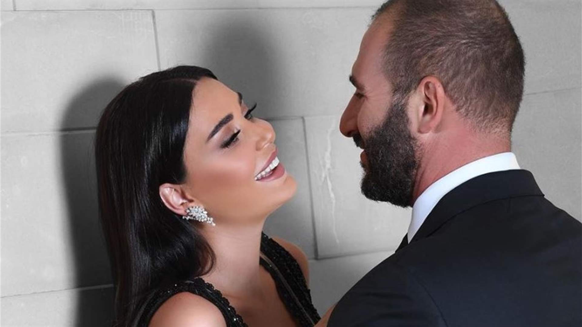 بالصورة- في عيد زواجهما الـ11... كلمات حب مؤثرة من سيرين عبد النور لزوجها!