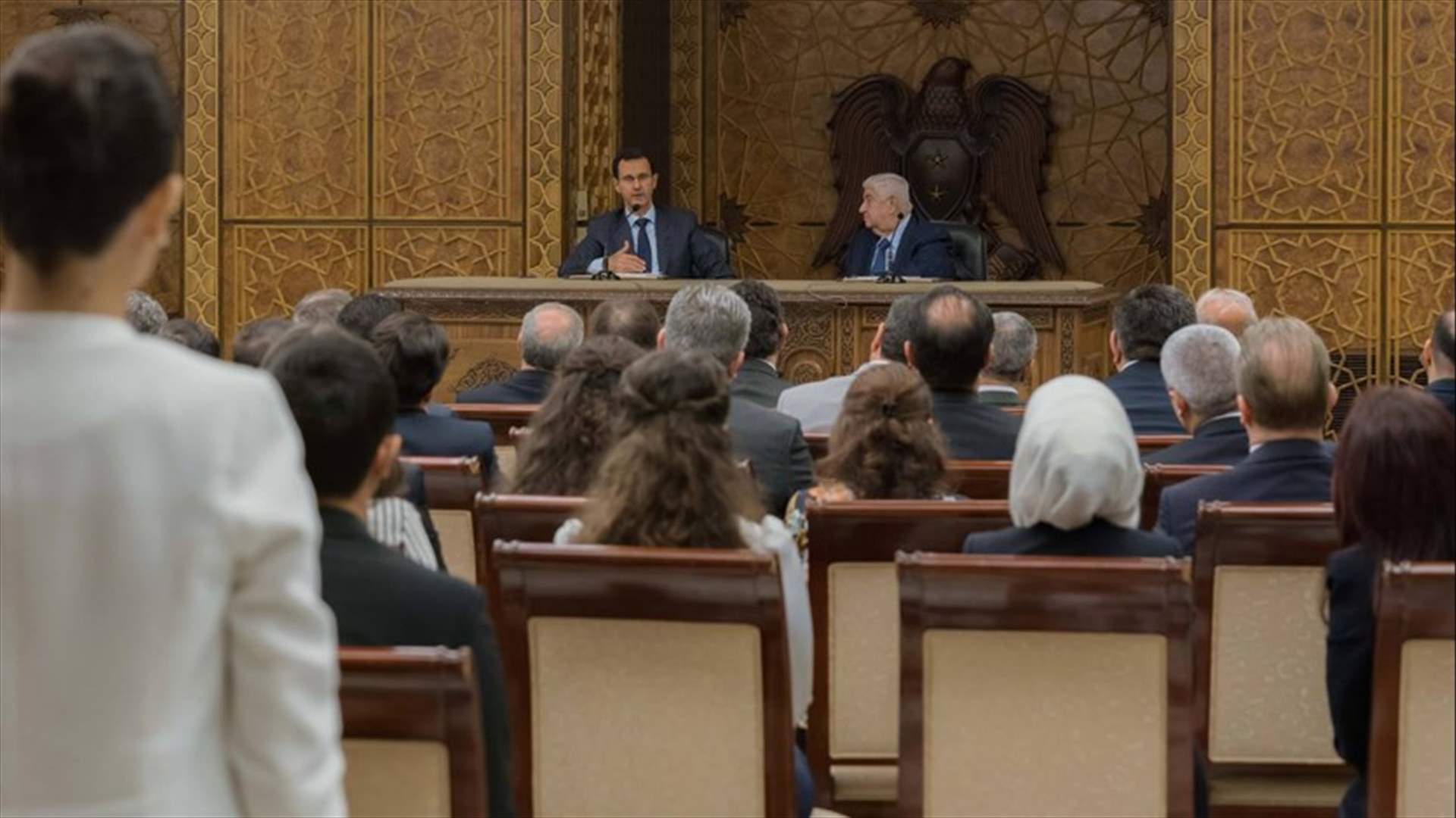 الأسد: إعادة الاعمار "أولى الأولويات" في سوريا