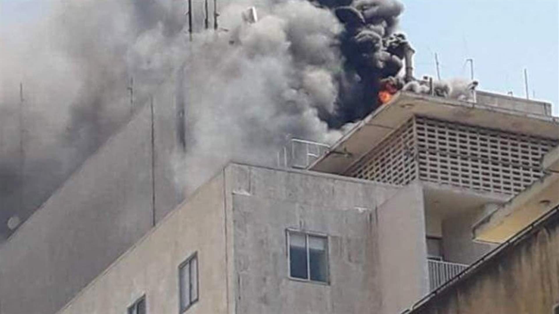 [PHOTO] Fire erupts at AUBMC