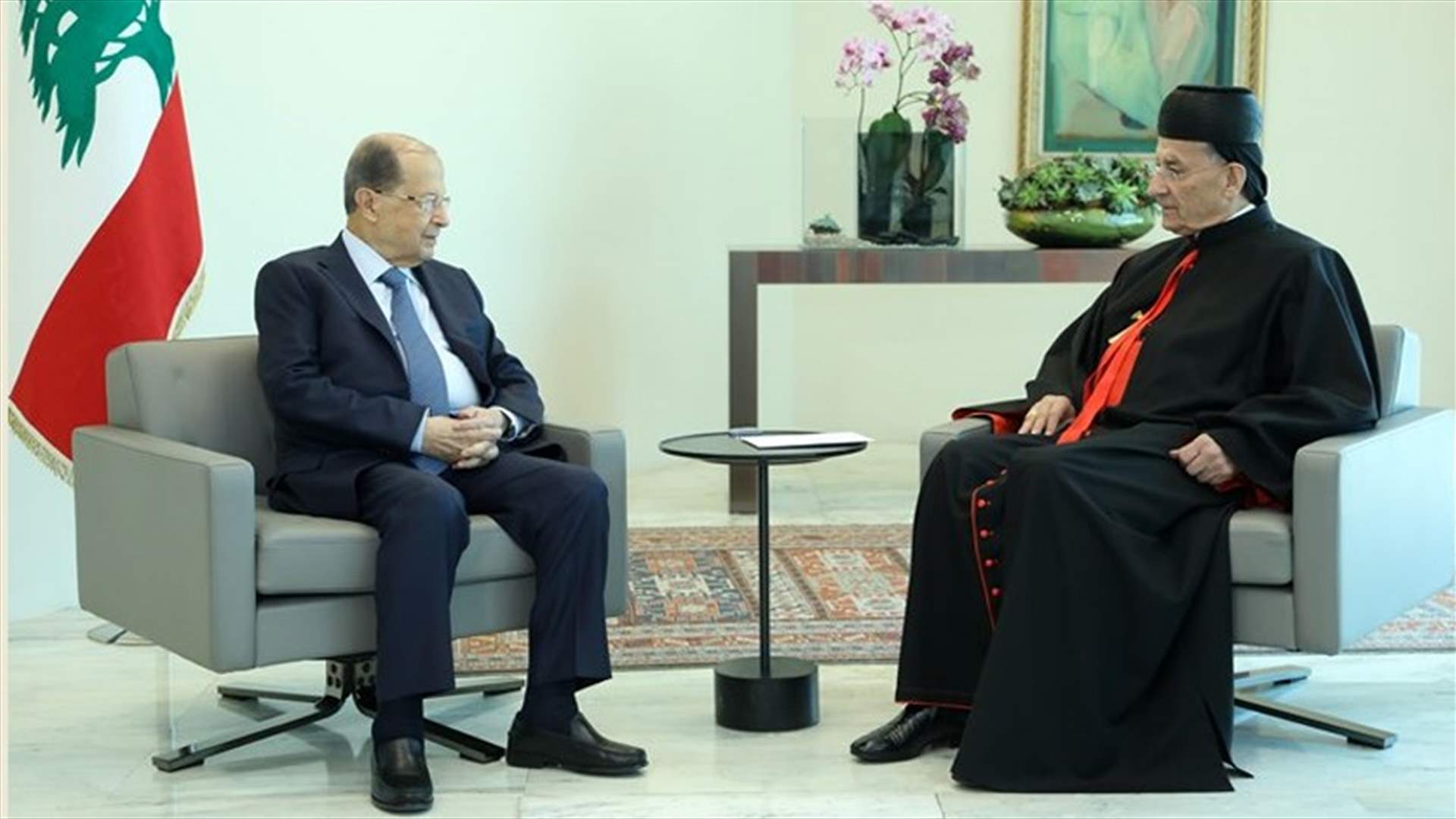 الراعي من بعبدا: ما يعنينا هو الوحدة الوطنية الداخلية ولست مع الثنائيات