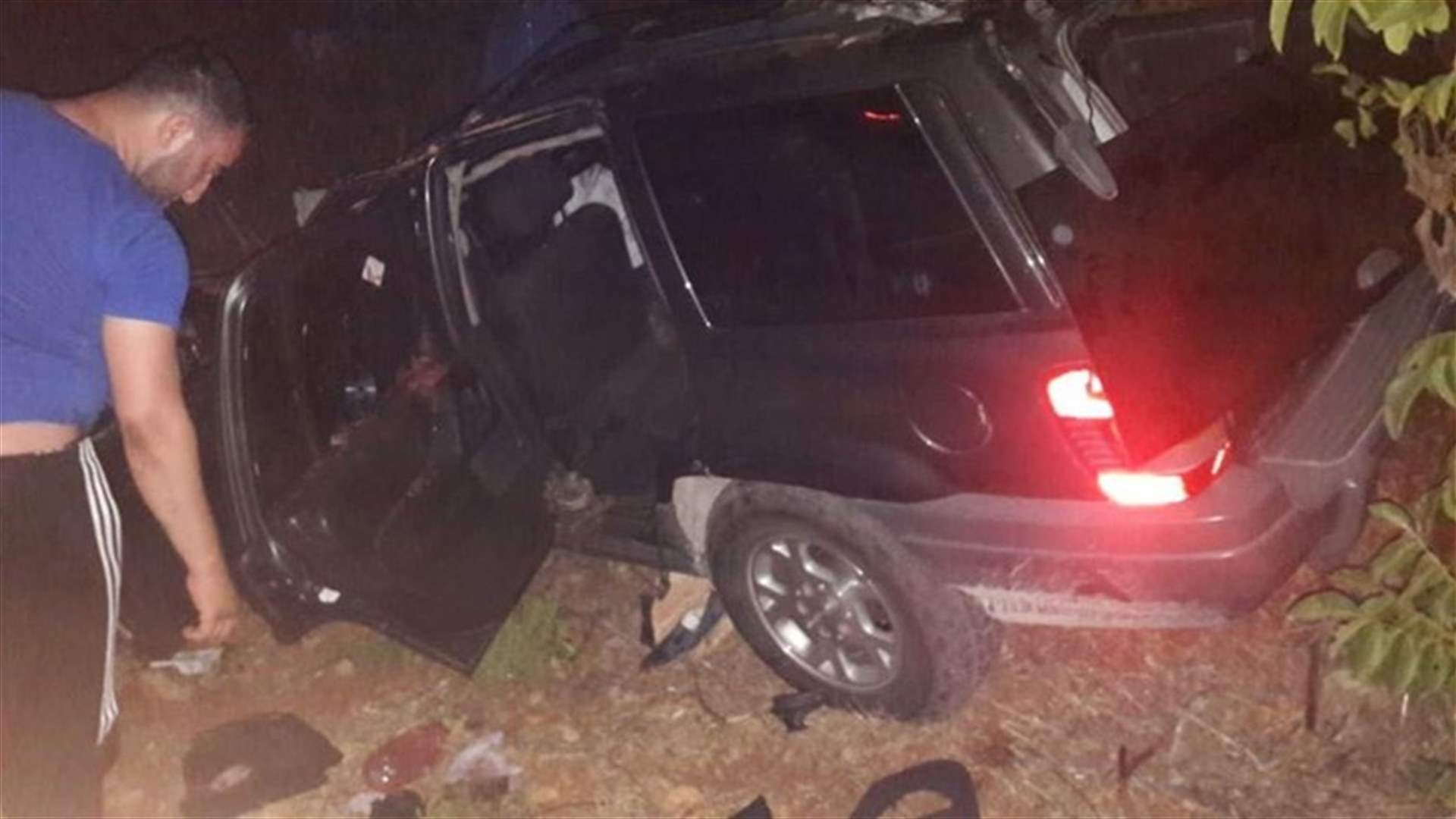 اصابة 3 شبان بحادث سير في عربصاليم