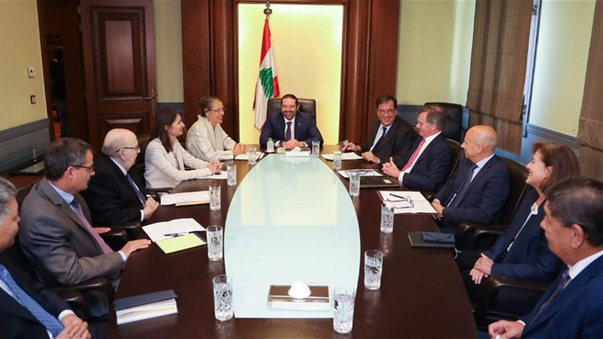 PM-designate Hariri discusses country’s general situation with Kardel, Richard