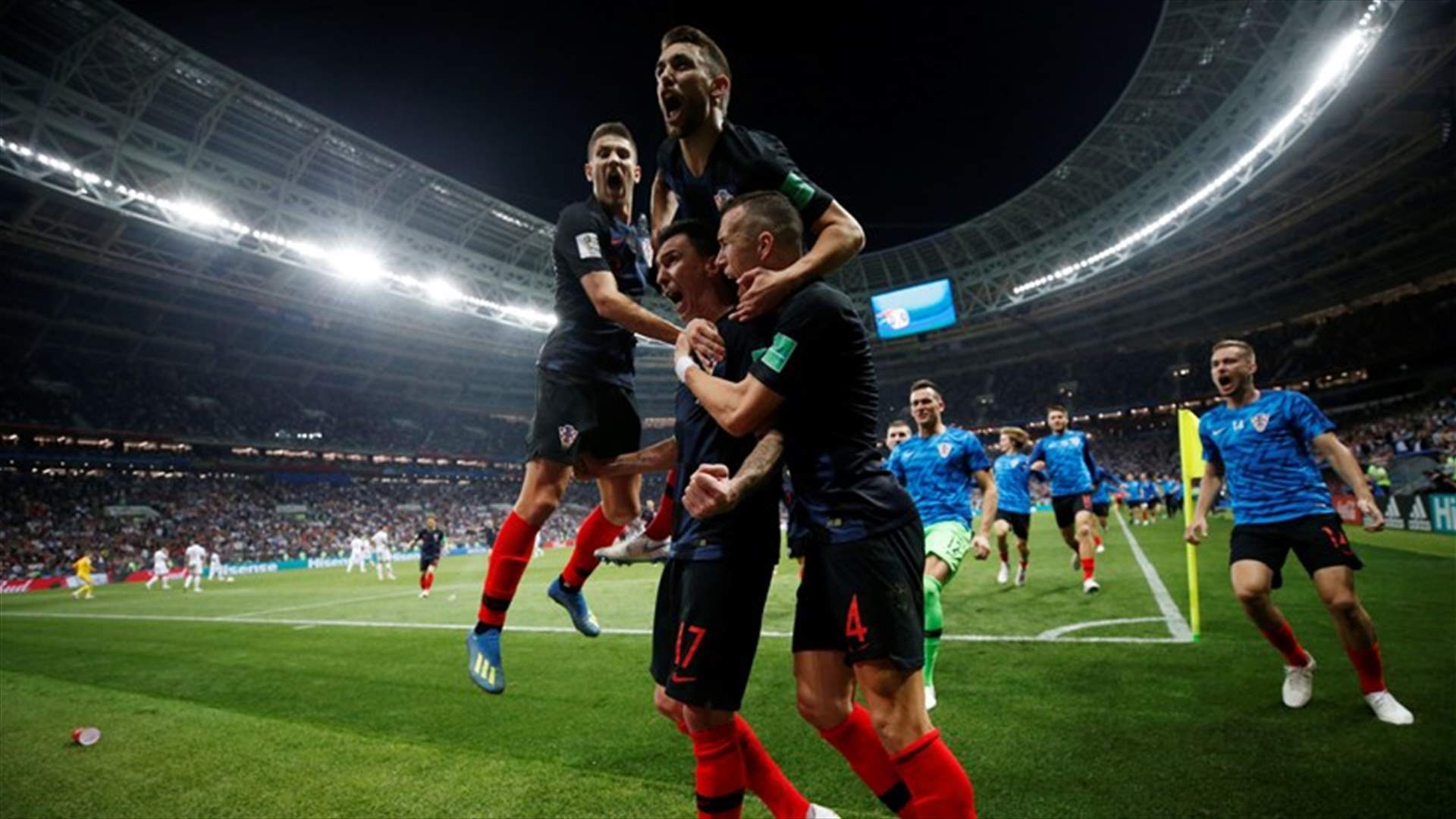 مانزوكيتش يقود كرواتيا إلى نهائي كأس العالم على حساب انكلترا