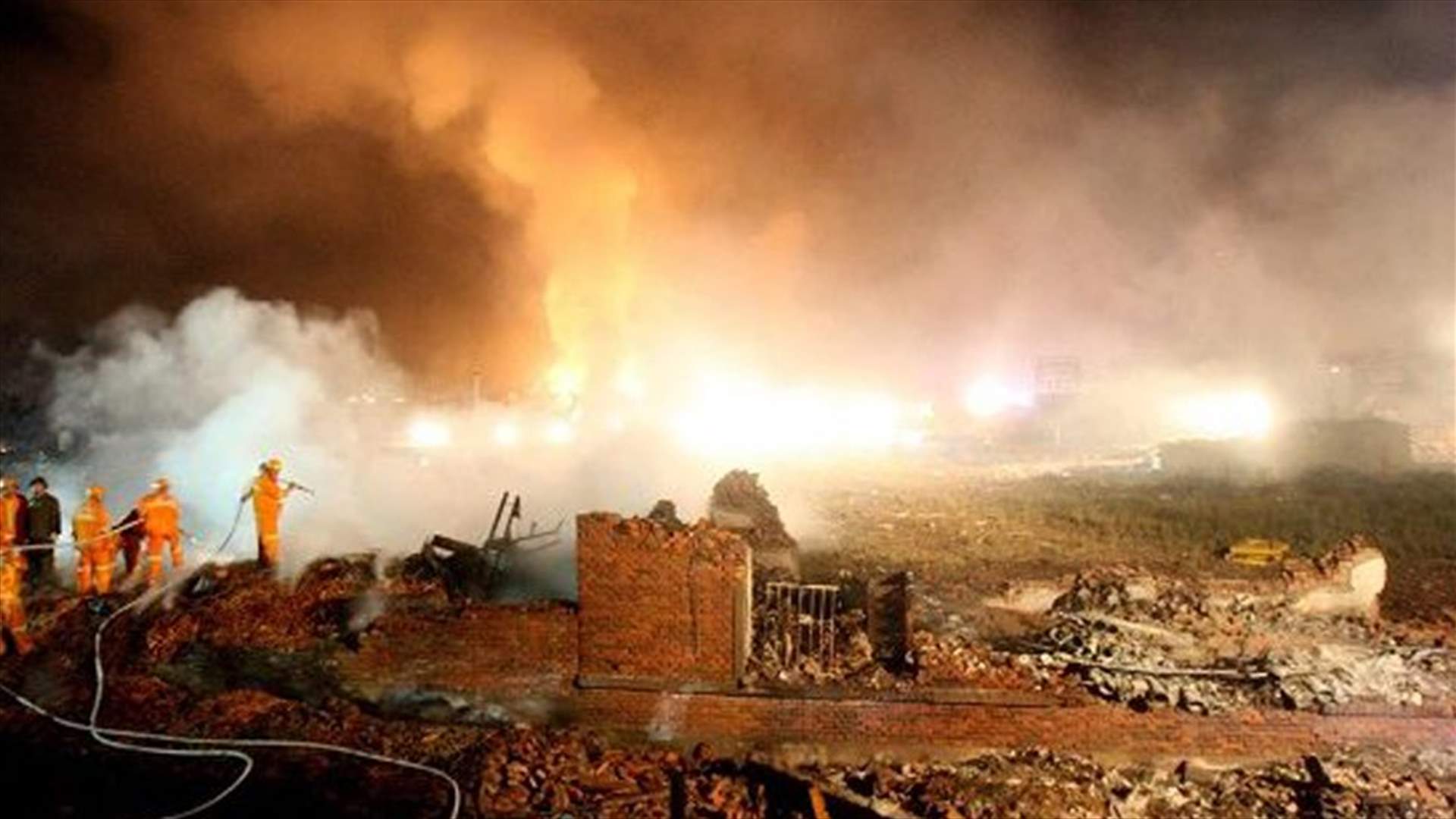 قتلى وجرحى جراء انفجار داخل مصنع في الصين...