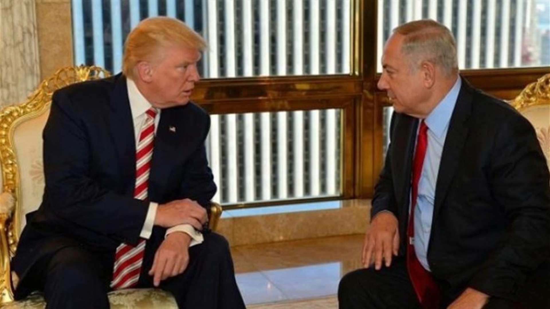 نتنياهو بحث سوريا وإيران مع ترامب