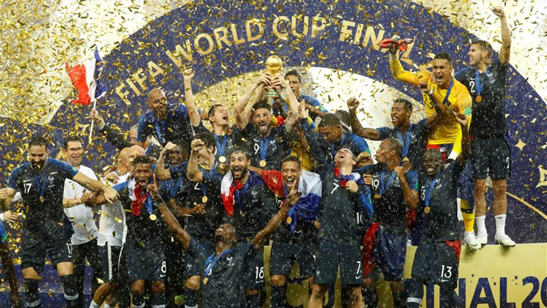 فرنسا تهزم كرواتيا 4-2 وتحرز لقب كأس العالم