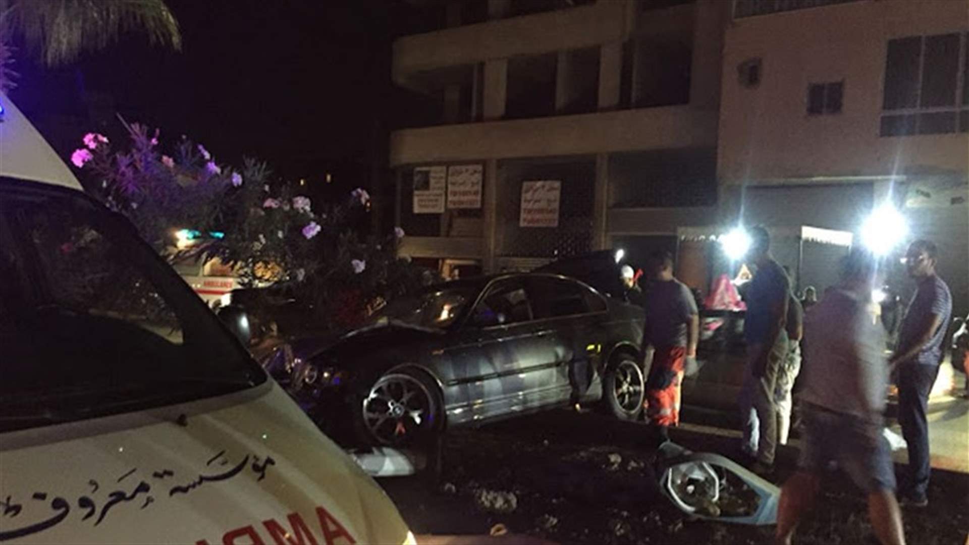 فقد السيطرة على سيارته على الاوتوستراد الشرقي لمدينة صيدا...