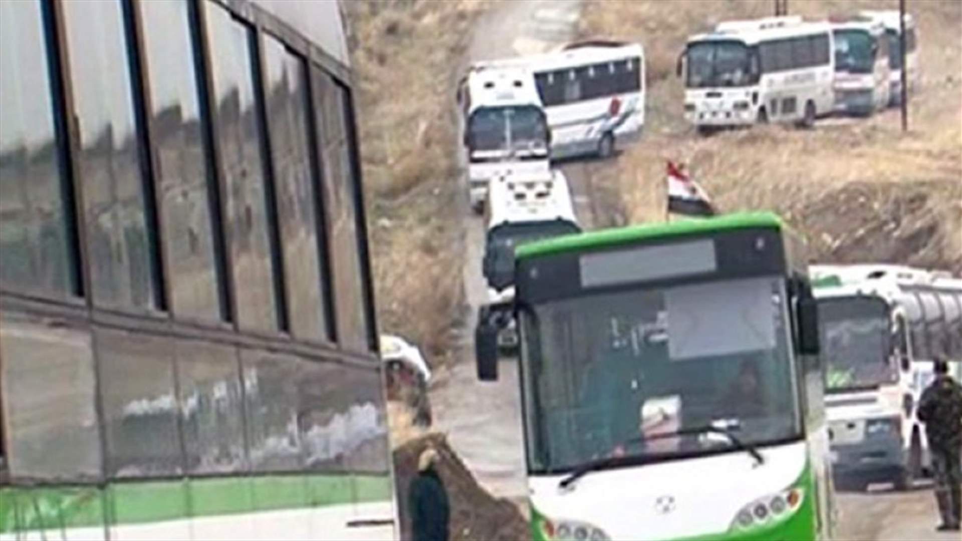 حافلات في كفريا والفوعة...لإجلاء سكان