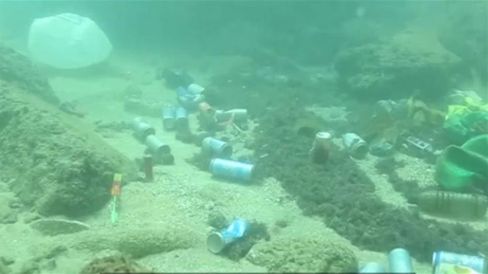 بالفيديو - مجددا... تلوث الشواطئ في لبنان على شاشة الـCNN