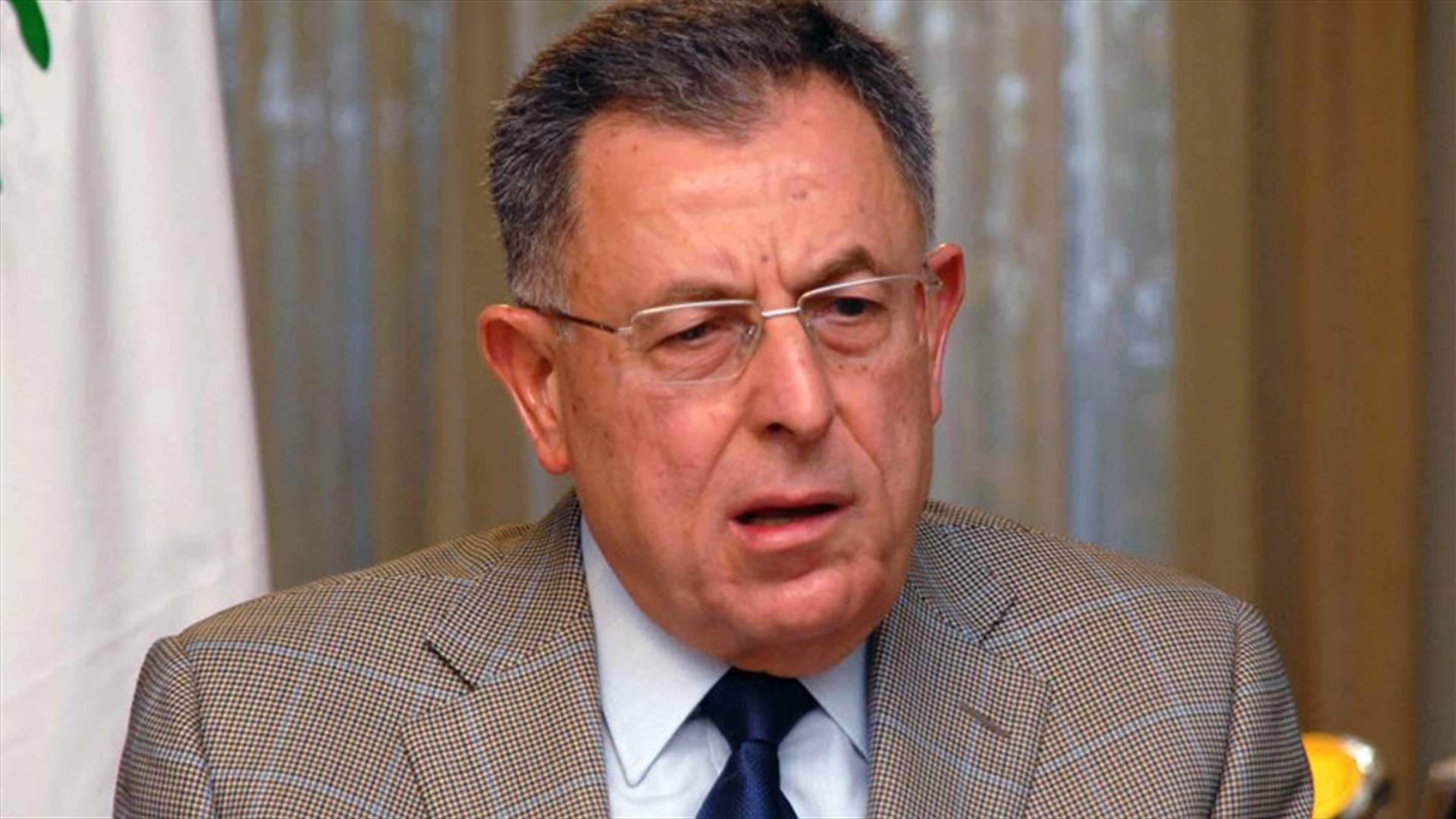 السنيورة استنكر قرار الكنيست: الشعب الفلسطيني لن يتنازل عن حقه