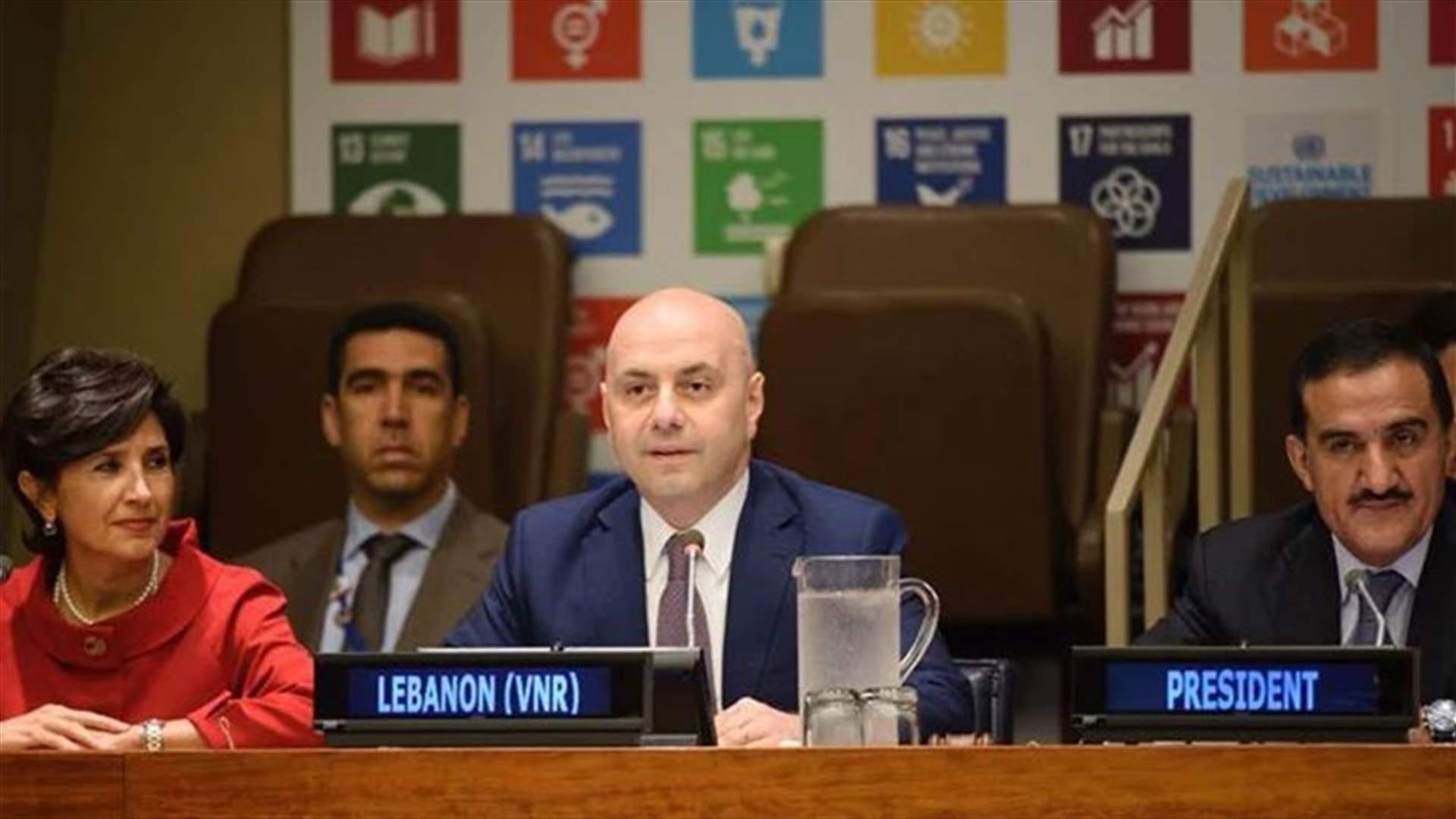 حاصباني من نيويورك: للاستمرار بدعم الجيش وإيجاد حلول لعودة آمنة للنازحين