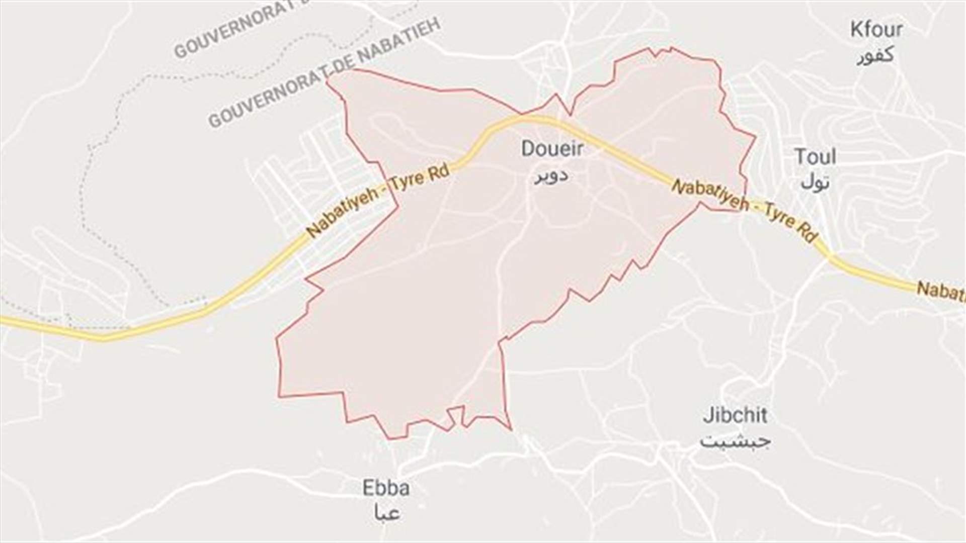 اصابة شابة اثر سقوطها عن سطح منزلها في الدوير