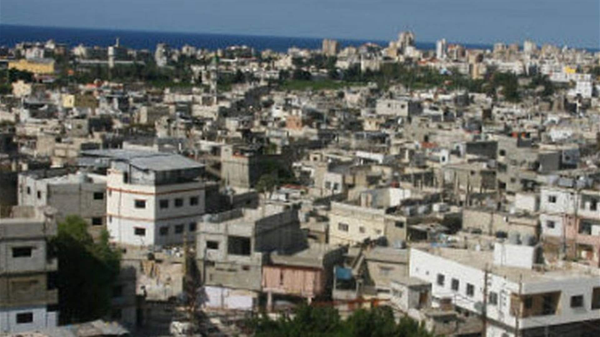 نجاة عائلة من الموت في مخيم المية ومية...